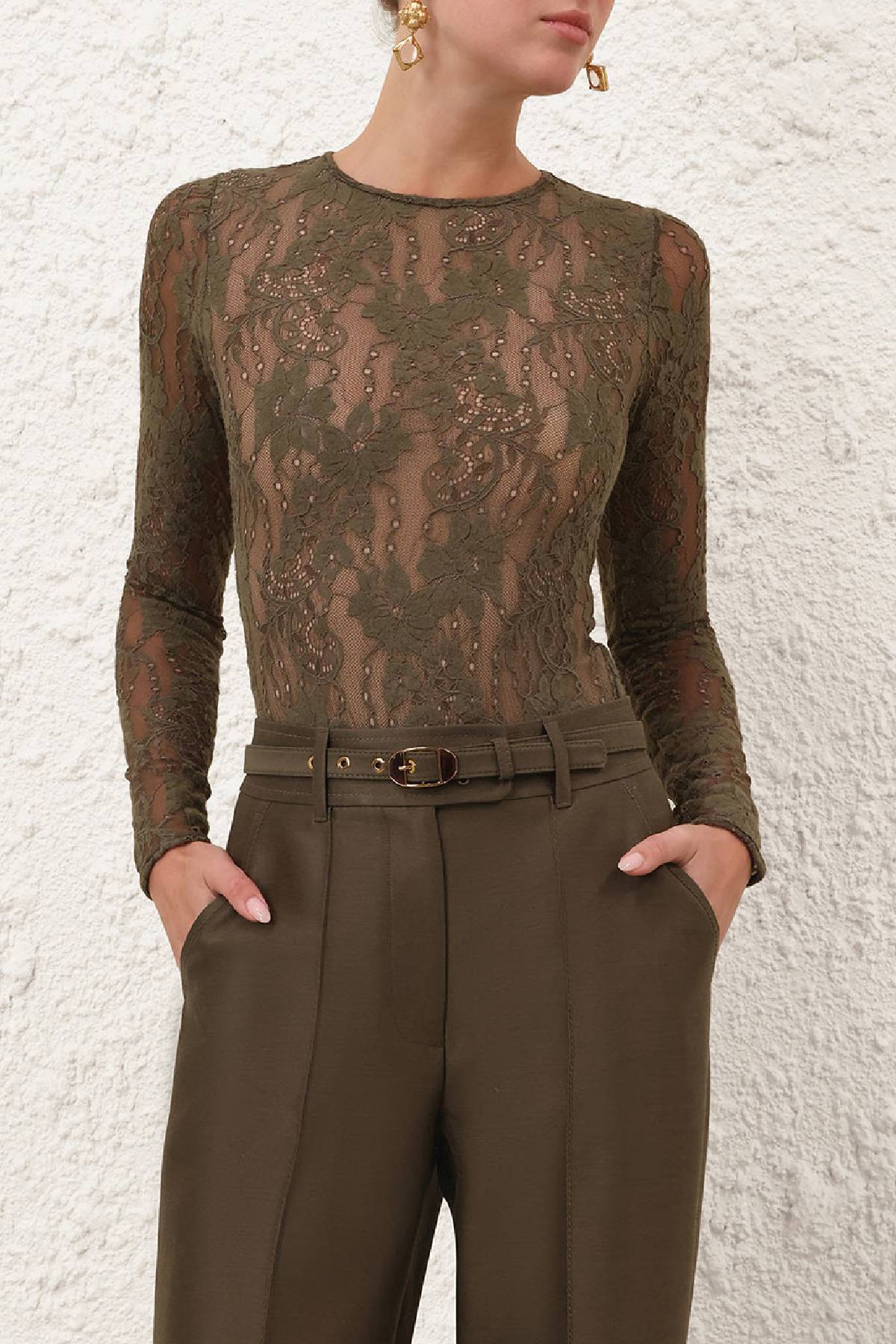 Zimmermann Lace Bodysuit