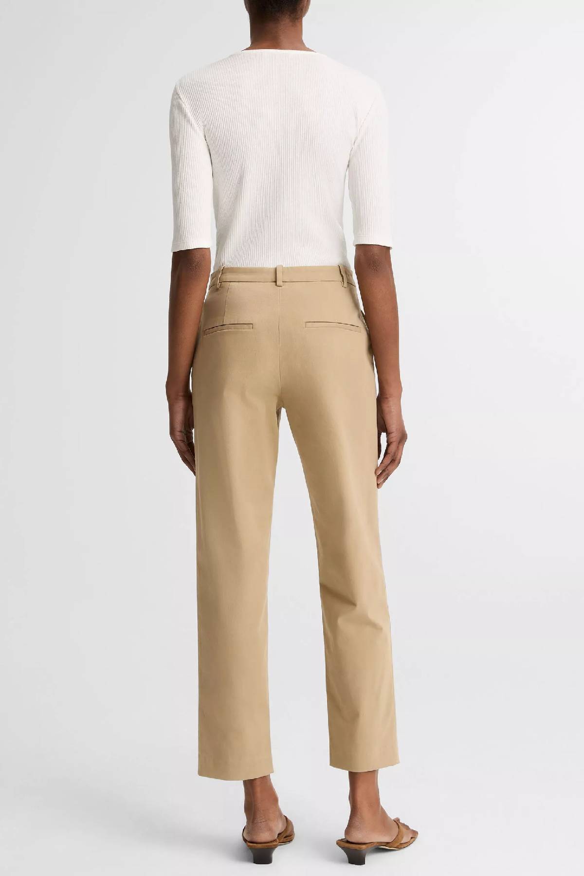 Vince Mid Rise Chino Pant - Desert