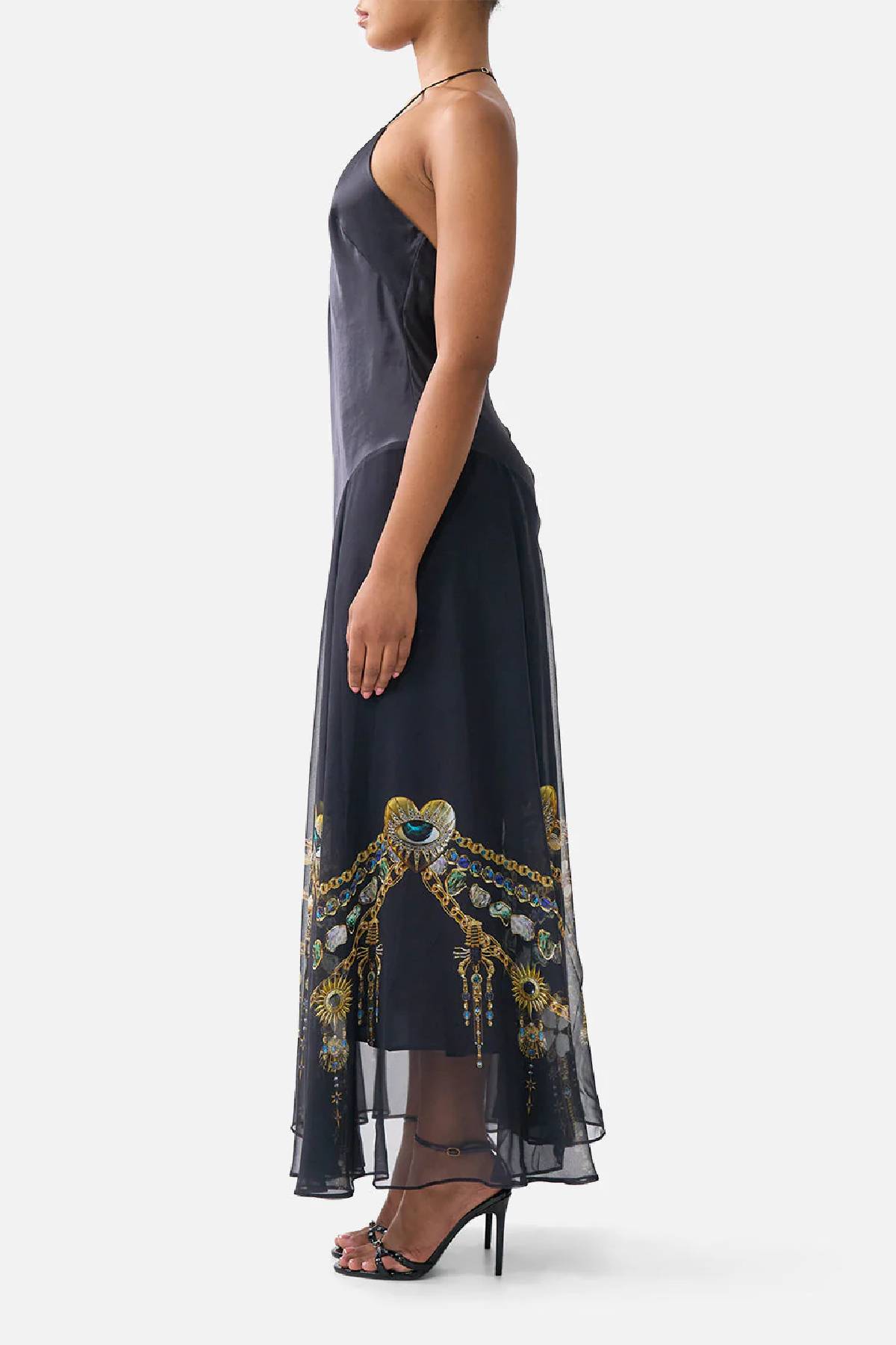 Camilla Hardware Detail Slip Dress