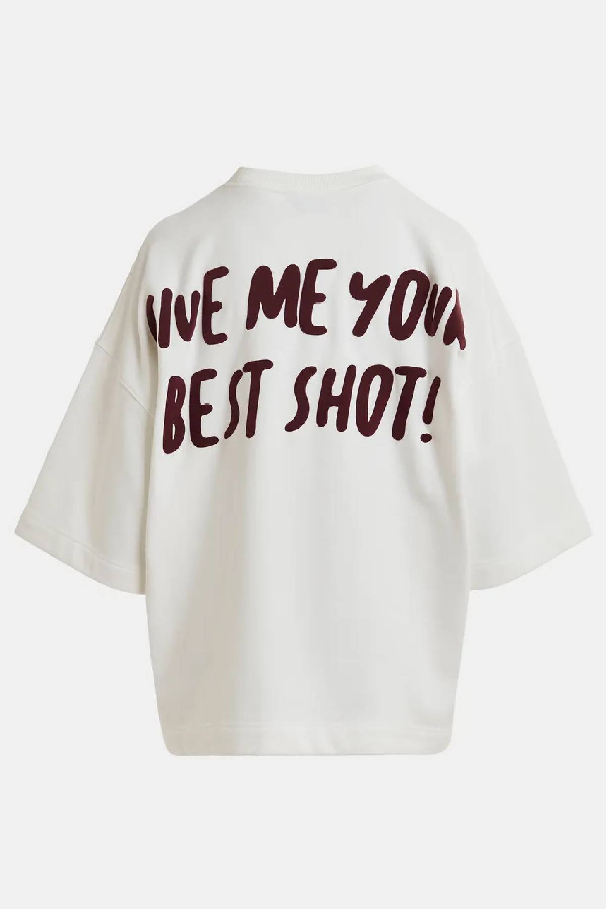 Essentiel Antwerp T-shirt With Peanuts Lucy Patch And Text Print