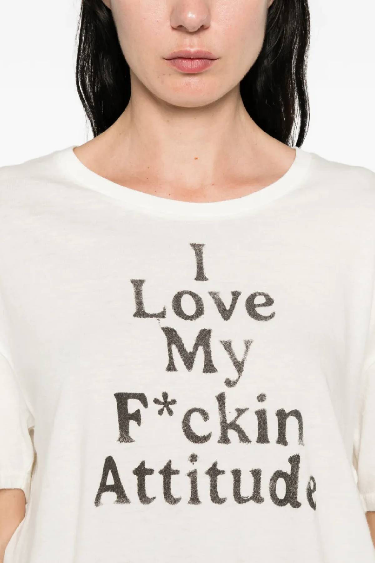 R13 Fkn Attitude Relaxed Tee