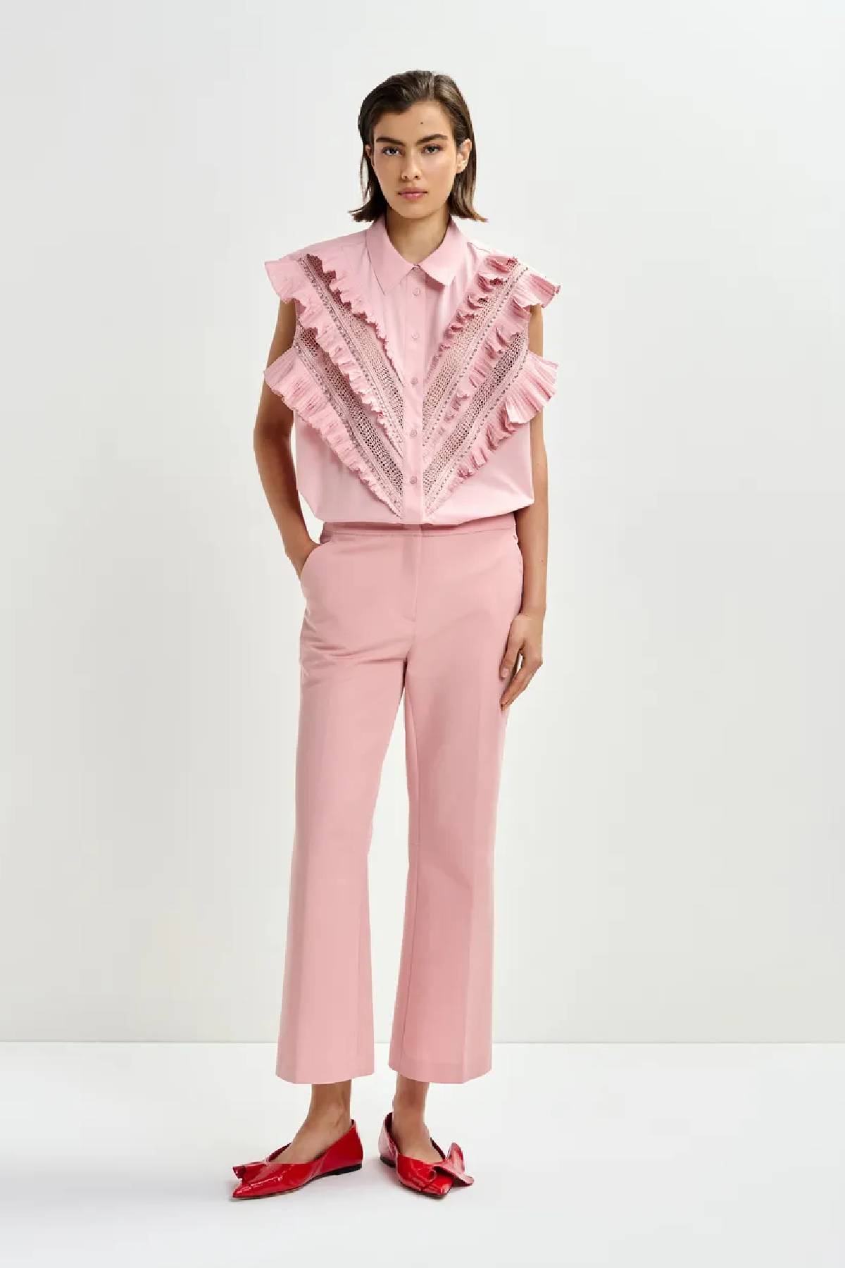 Essentiel Antwerp Cropped Flared Pants