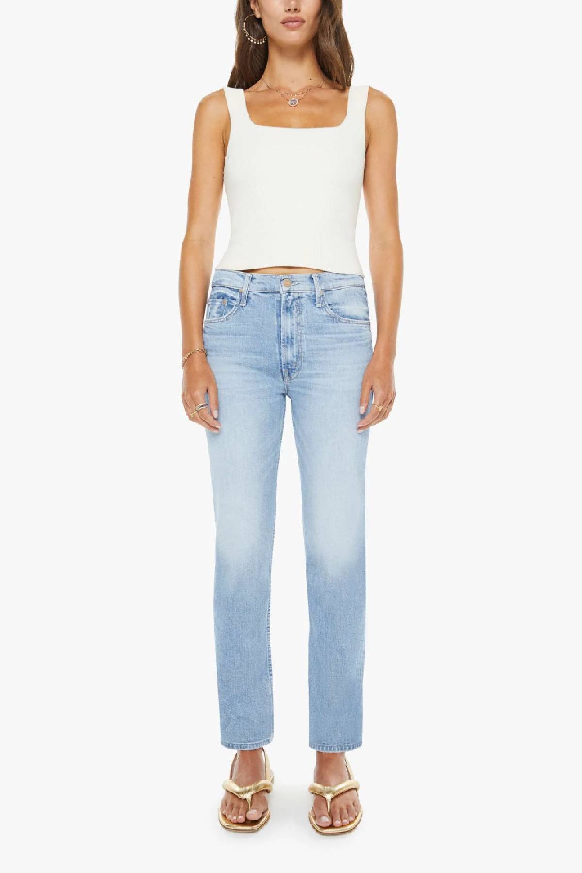 Mother The High Waisted Rider Hover Jeans