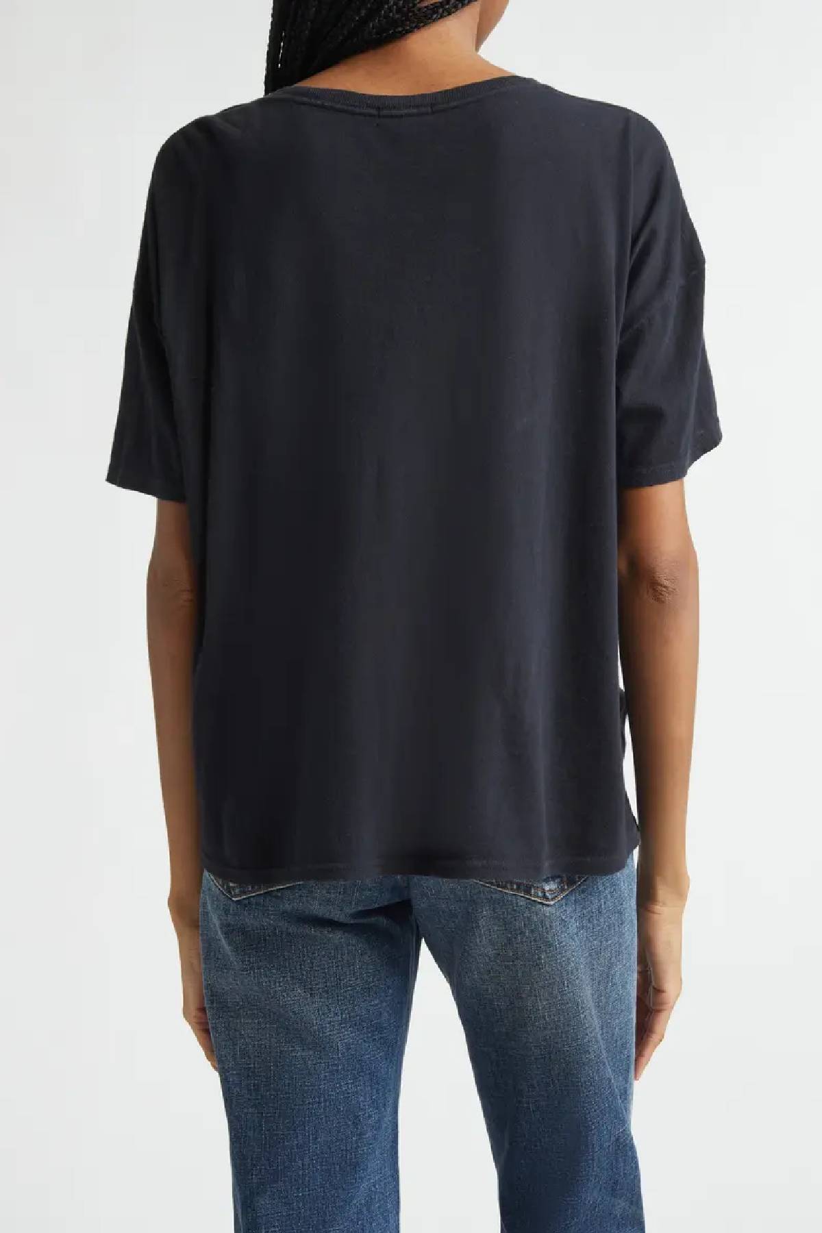 T-shirt décontracté R13 « Je m'en fous »