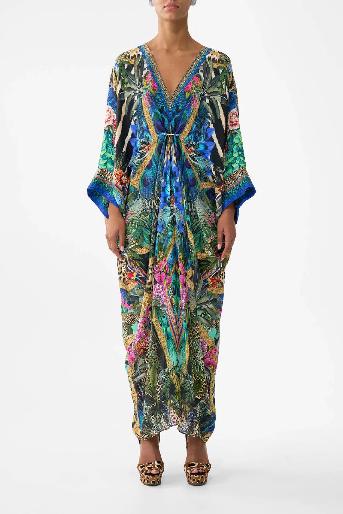 Camilla Pierced V-Neck Kaftan