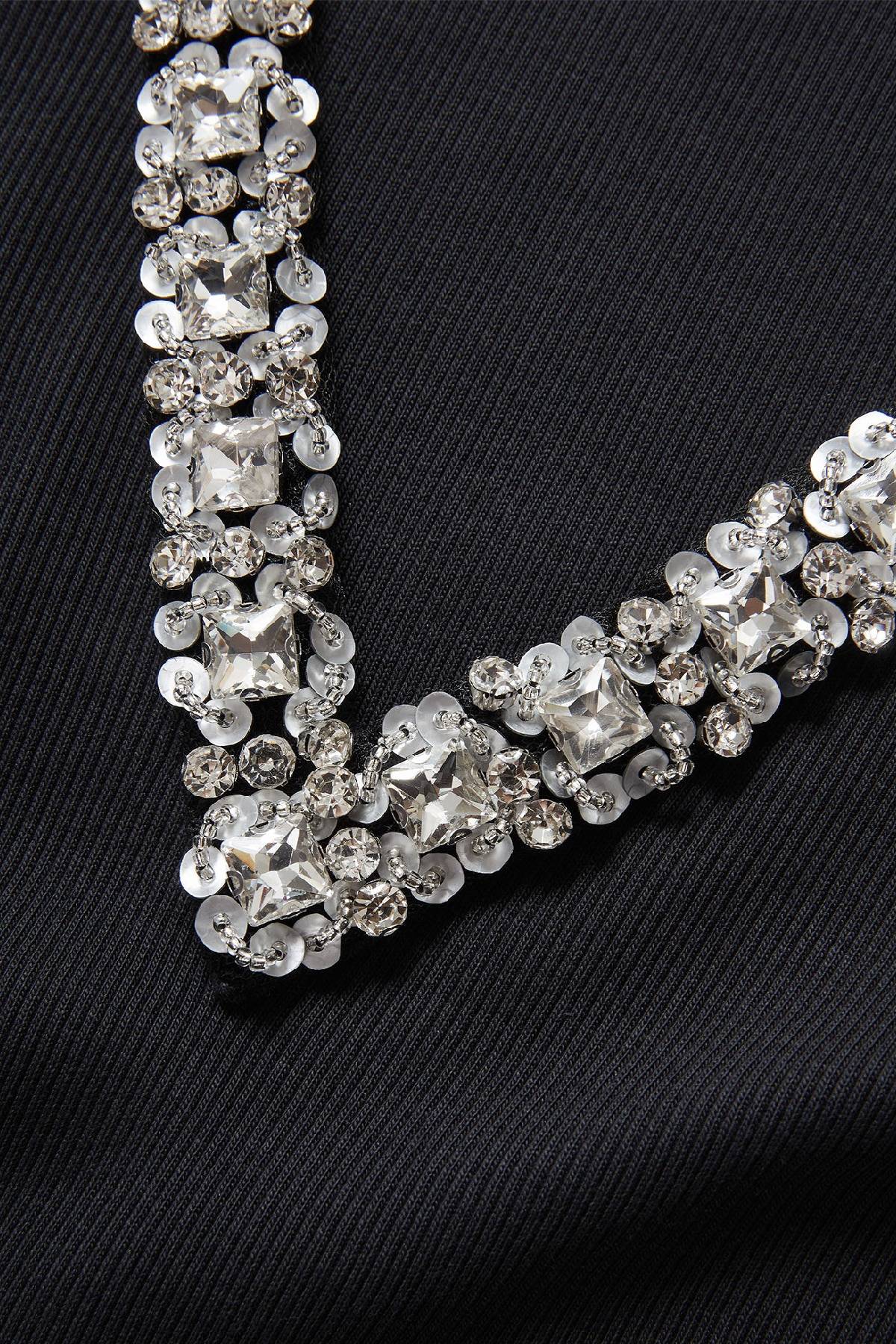 Veronica Beard Ayres Embellished Tank Top