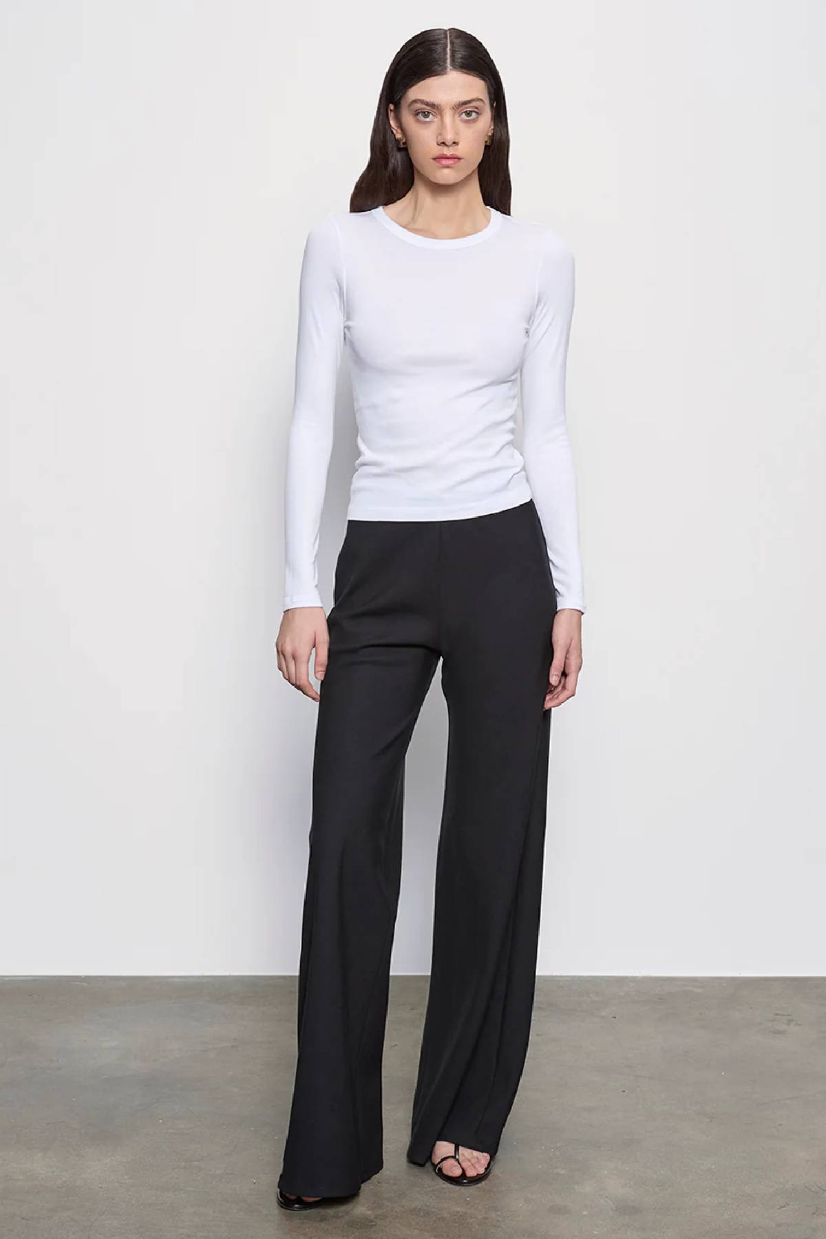 Enza Costa Twill Bias Pant