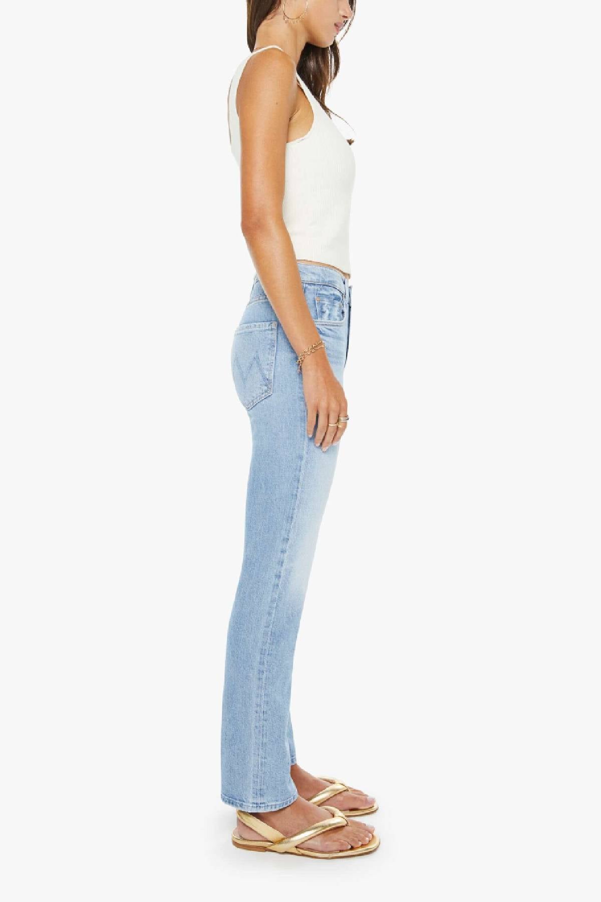 Mother The High Waisted Rider Hover Jeans