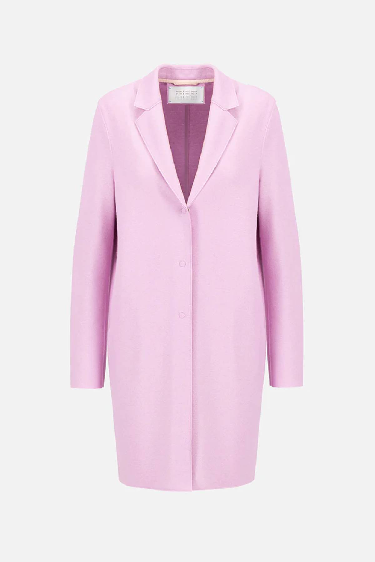 Harris Wharf Cocoon Coat Light Pressed Wool