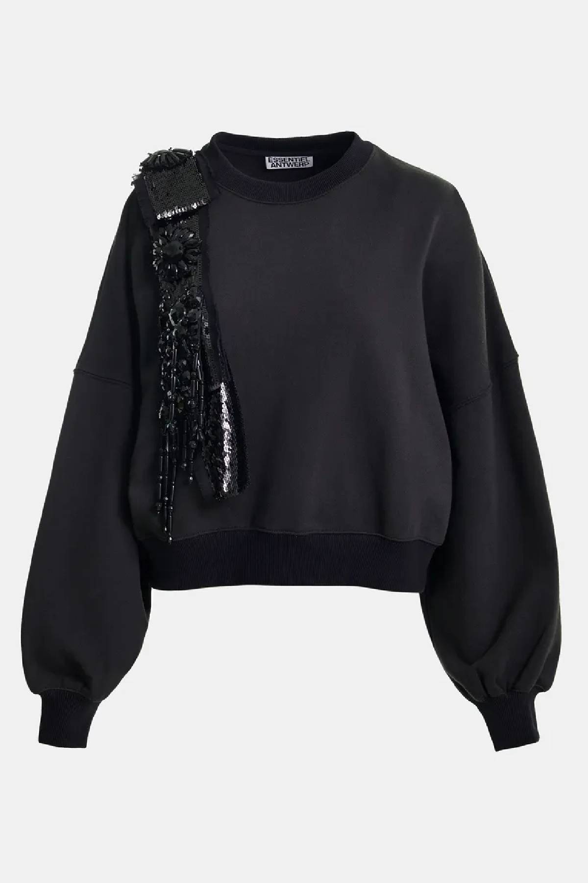 Essentiel Antwerp Ijoux Embroidered Sweatshirt