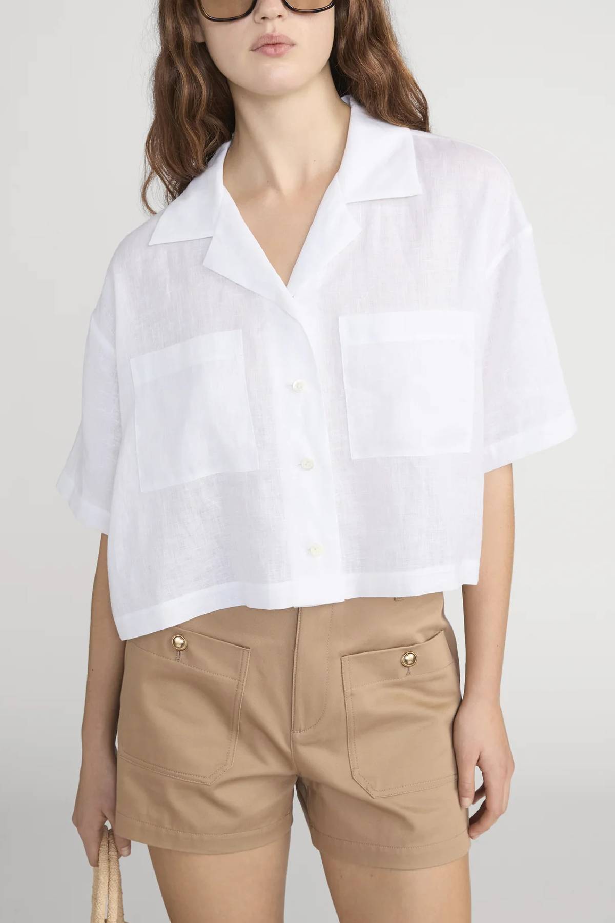 Frame The Linen Pocket Shirt