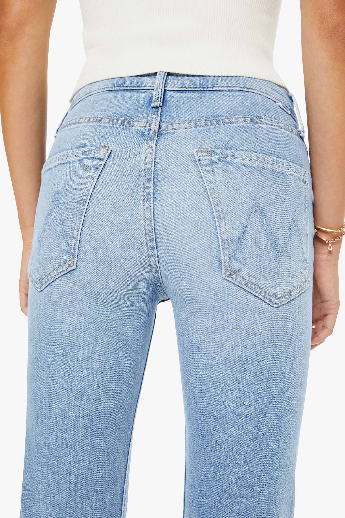 MOTHER The High Waisted Rider Hover Jeans