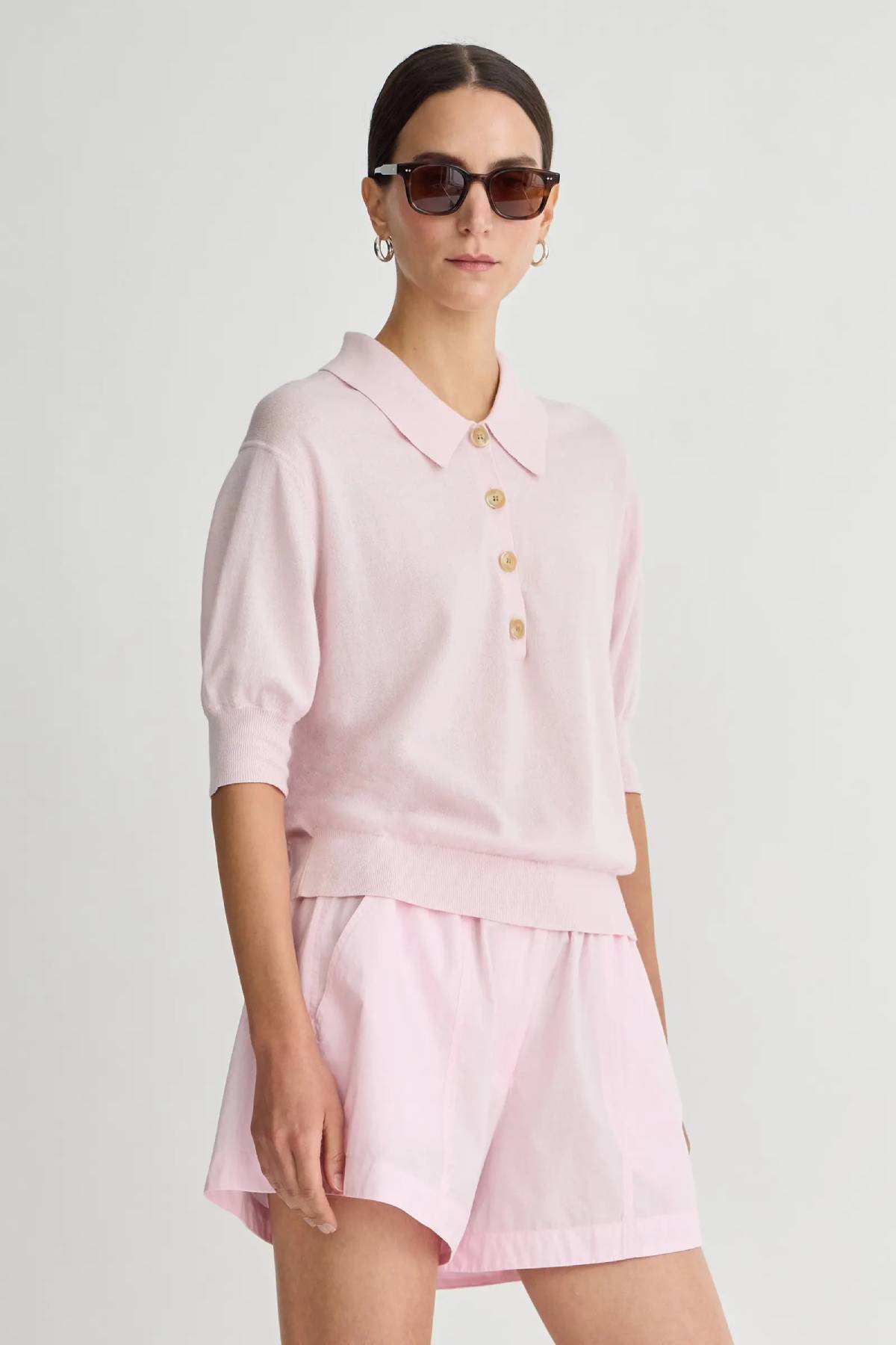 Apiece Apart Oda Polo Sweater
