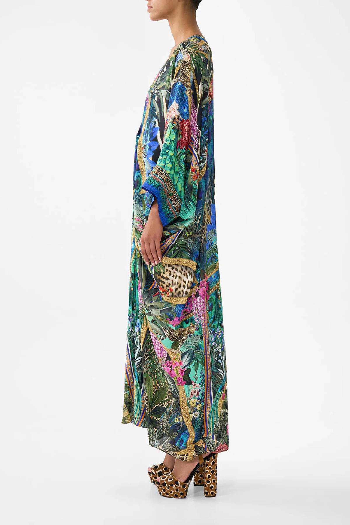 Camilla Pierced V-Neck Kaftan