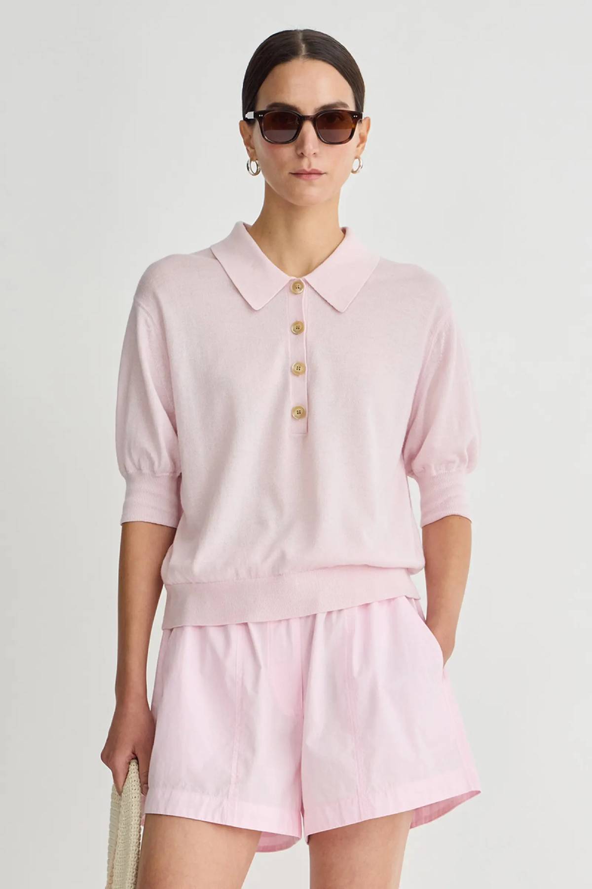 Apiece Apart Oda Polo Sweater