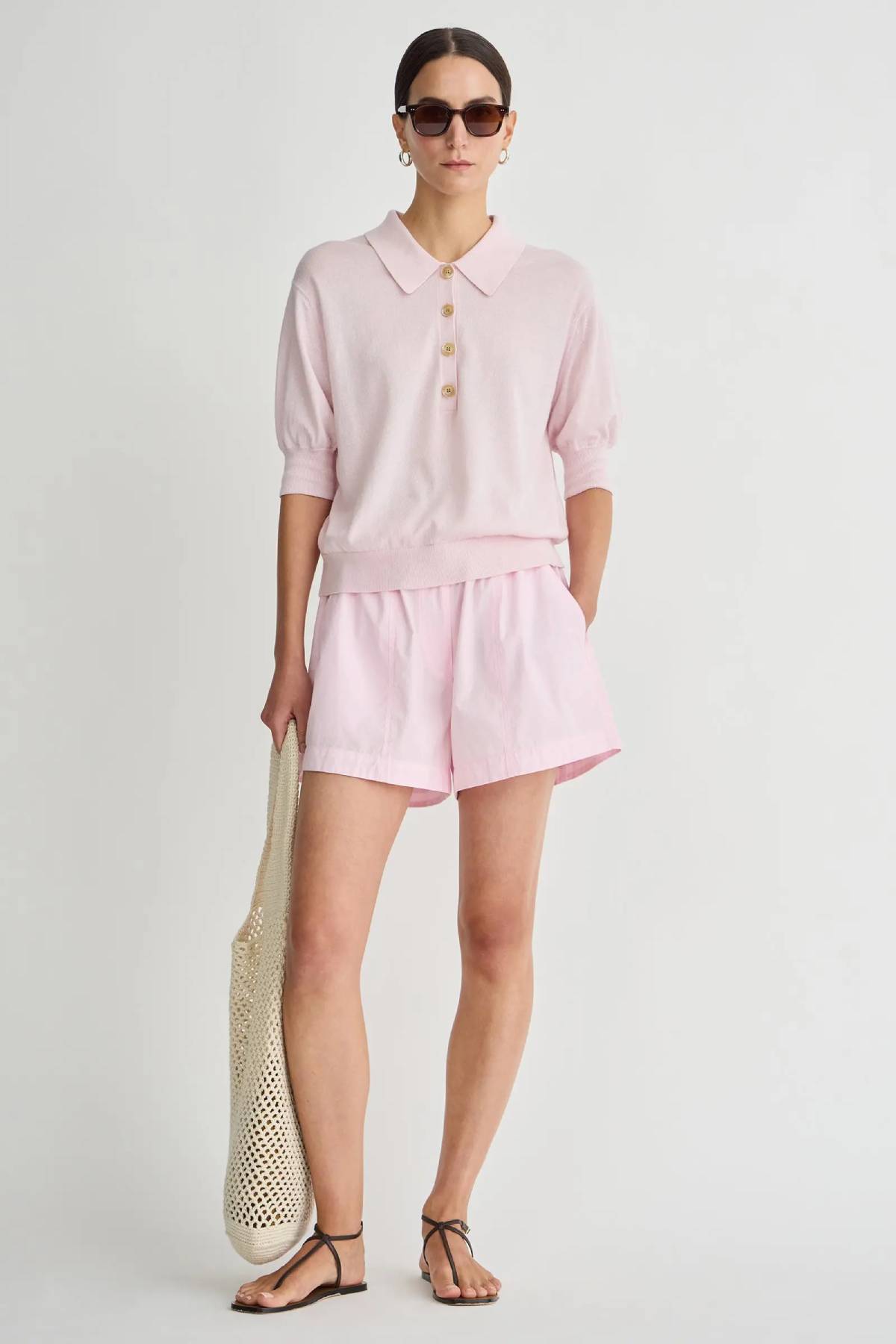 Apiece Apart Oda Polo Sweater