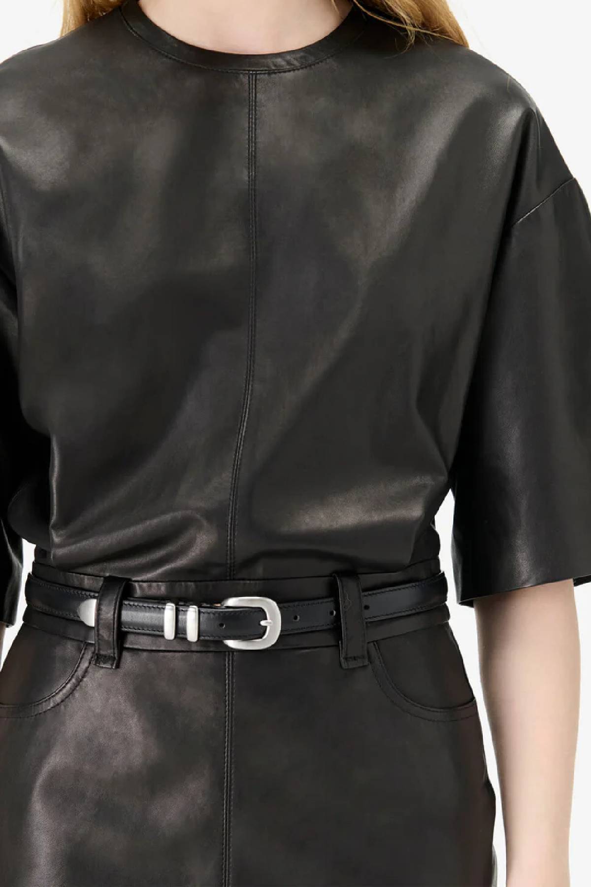 Iro Kenora Leather Dress