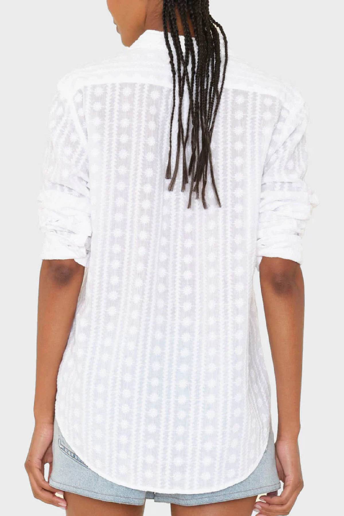Xirena Beau Embroidered Shirt