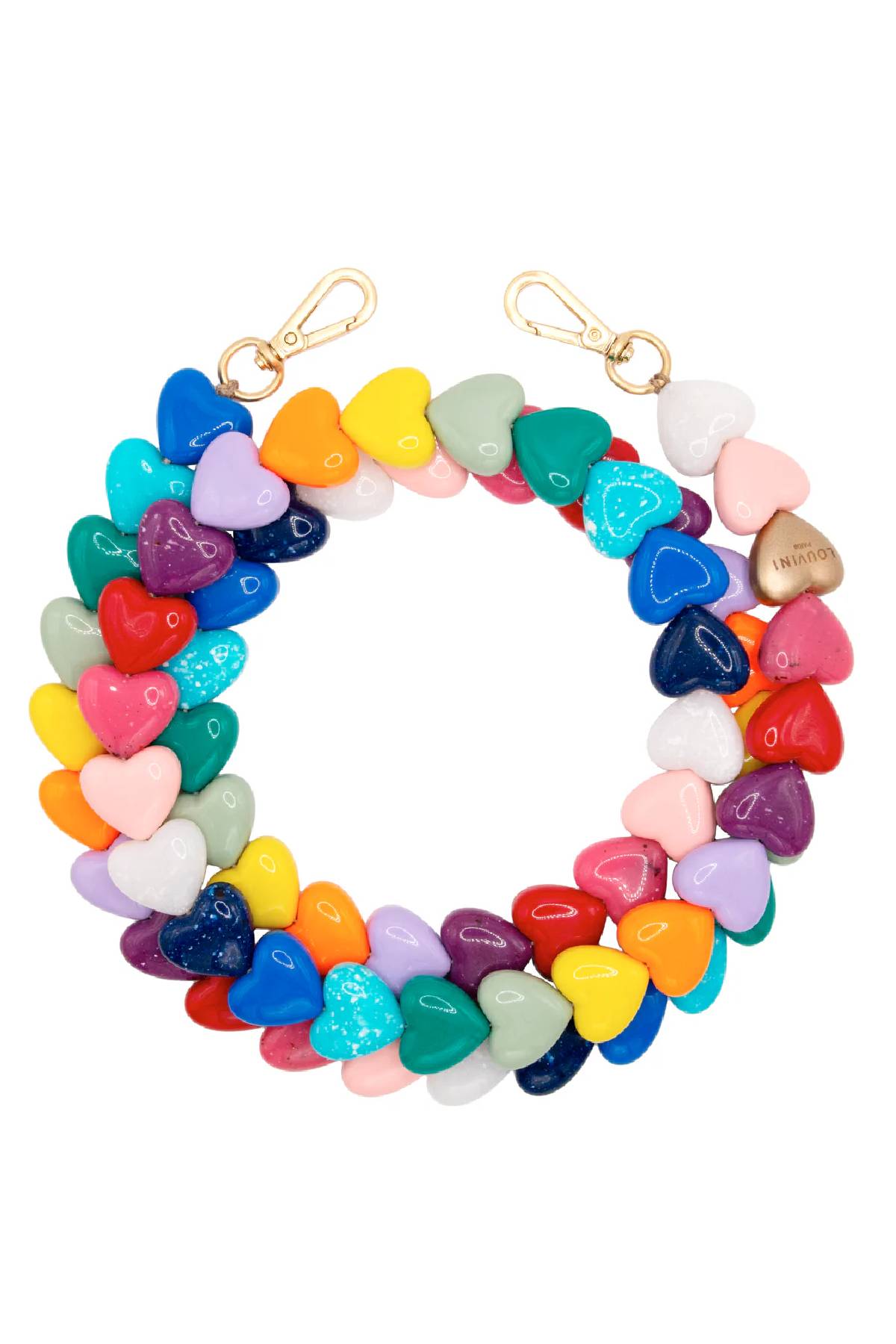 LOUVINI PETIT CUORE　RAINBOW Louvini Paris Cuore Chain - Rainbow