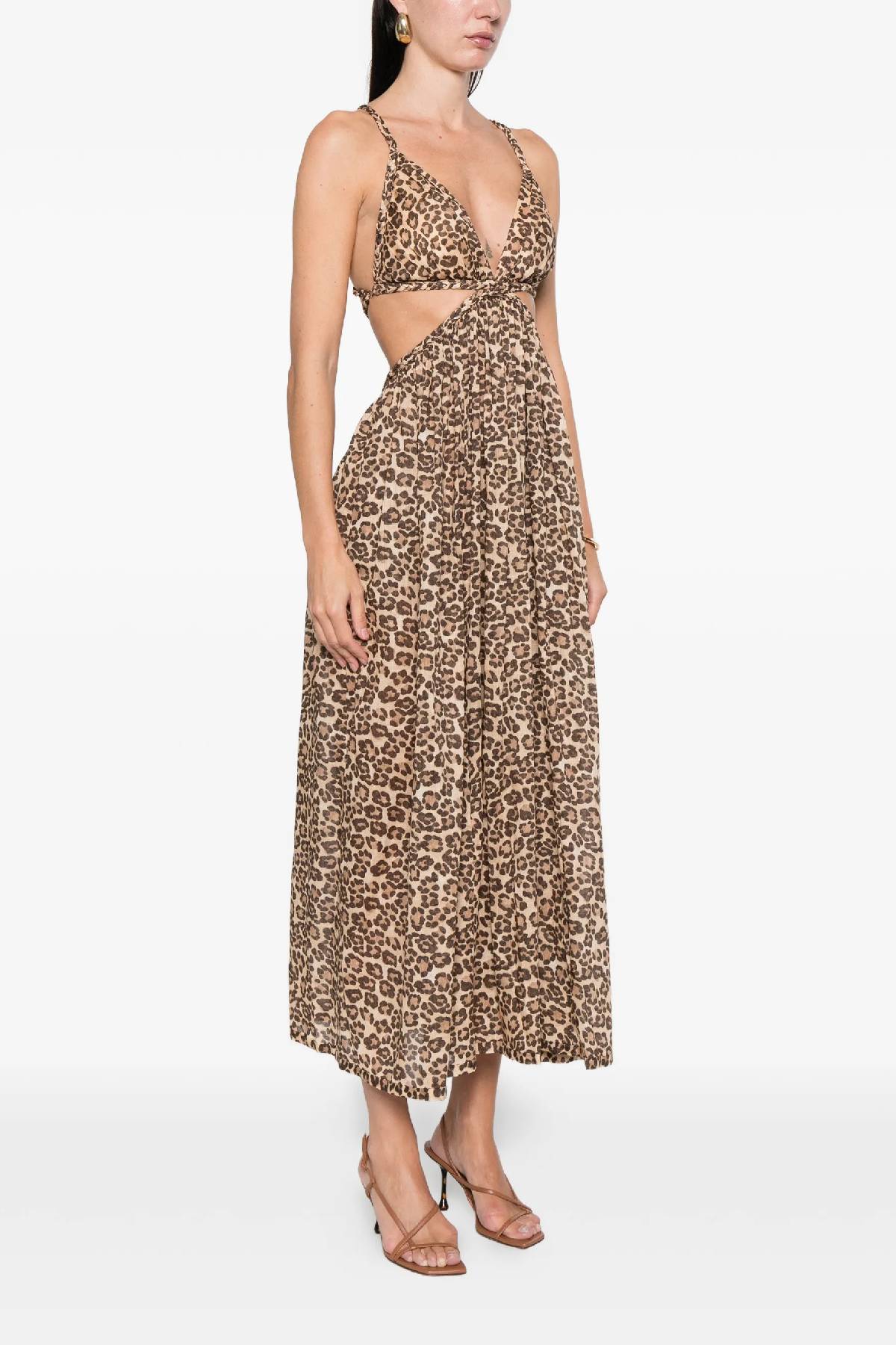 Zimmermann Wanderlust Braid Trim Dress