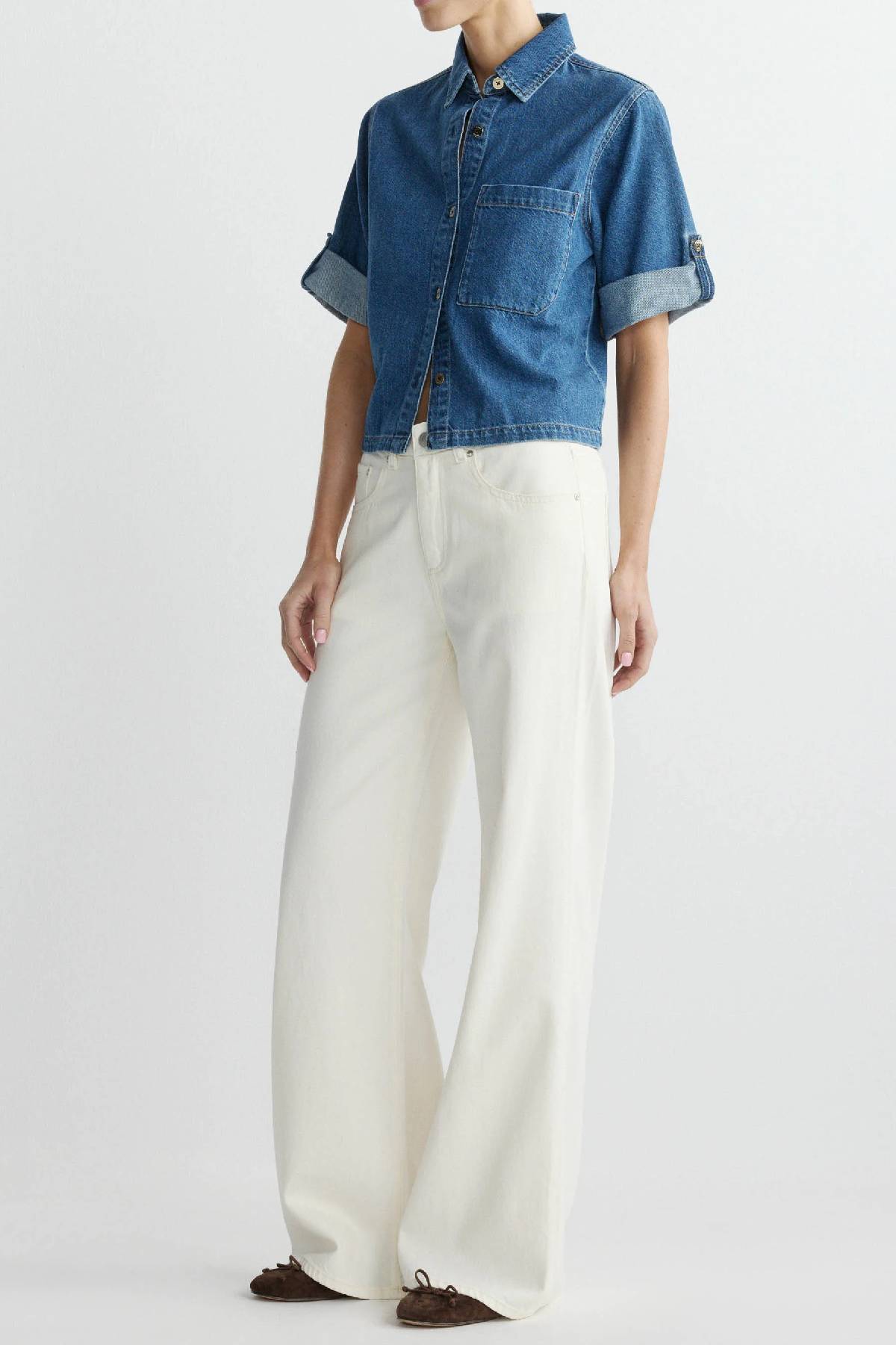 DL1961 Montauk Shirt - North Beach Aura