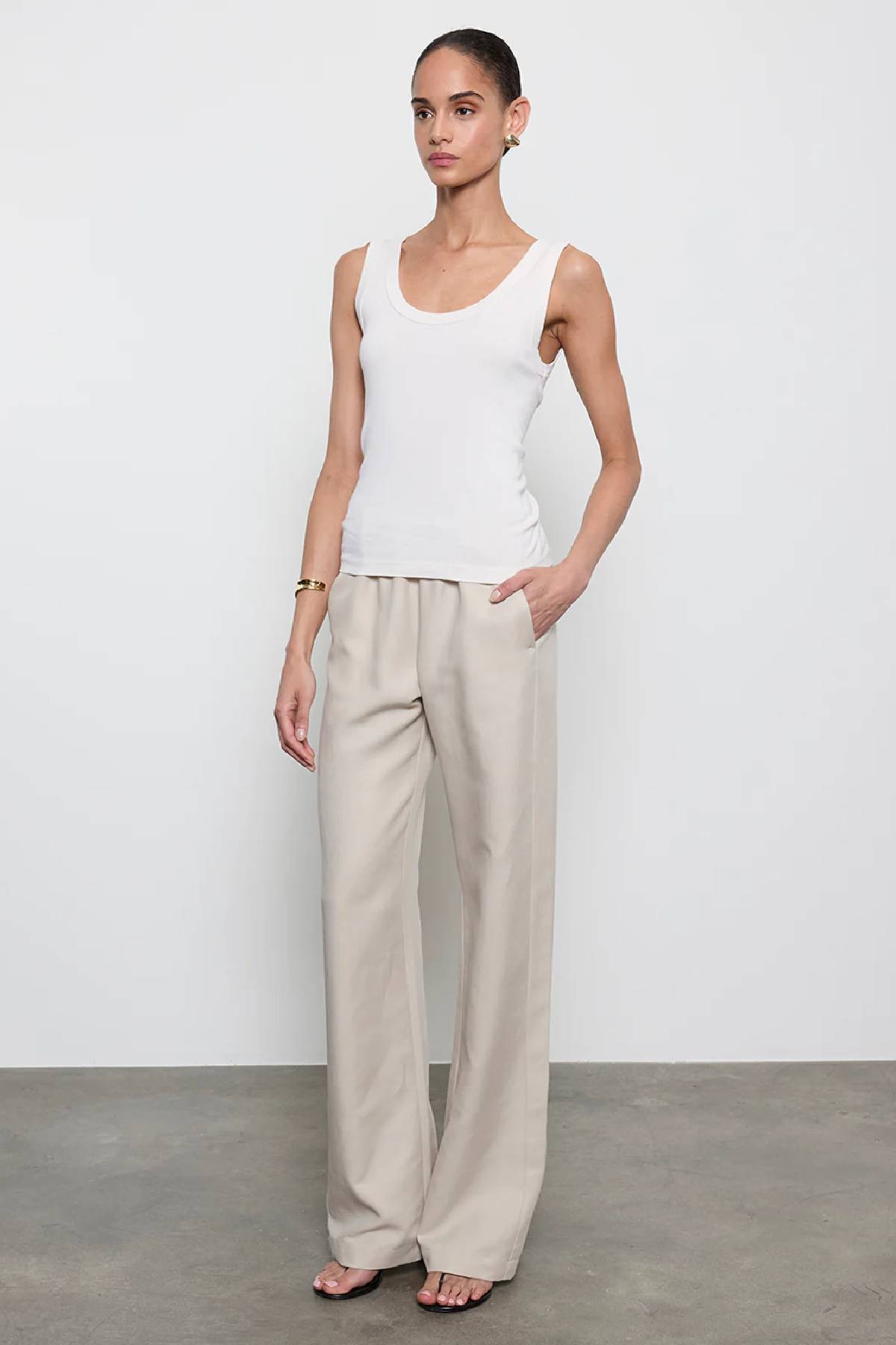 Enza Costa Supima Baby Rib Tank