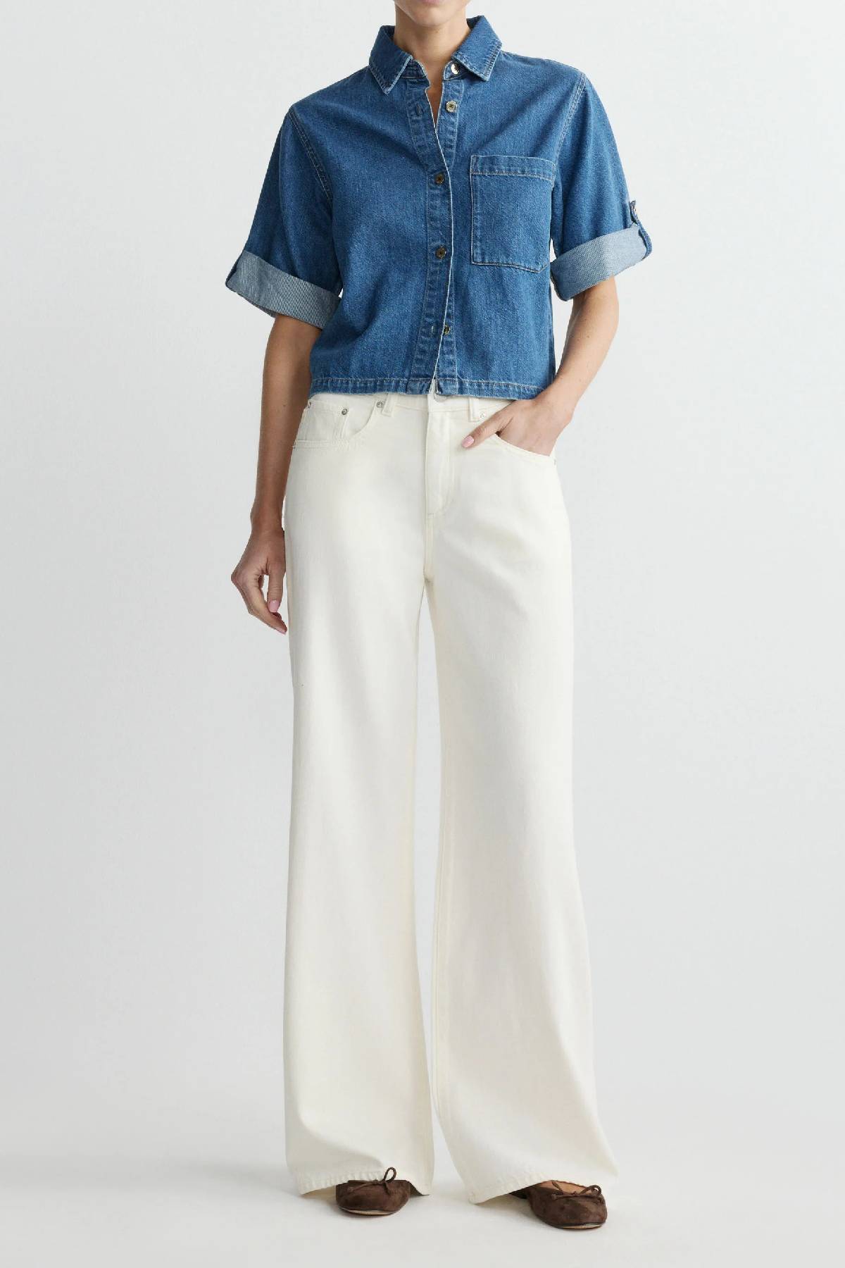 DL1961 Montauk Shirt - North Beach Aura