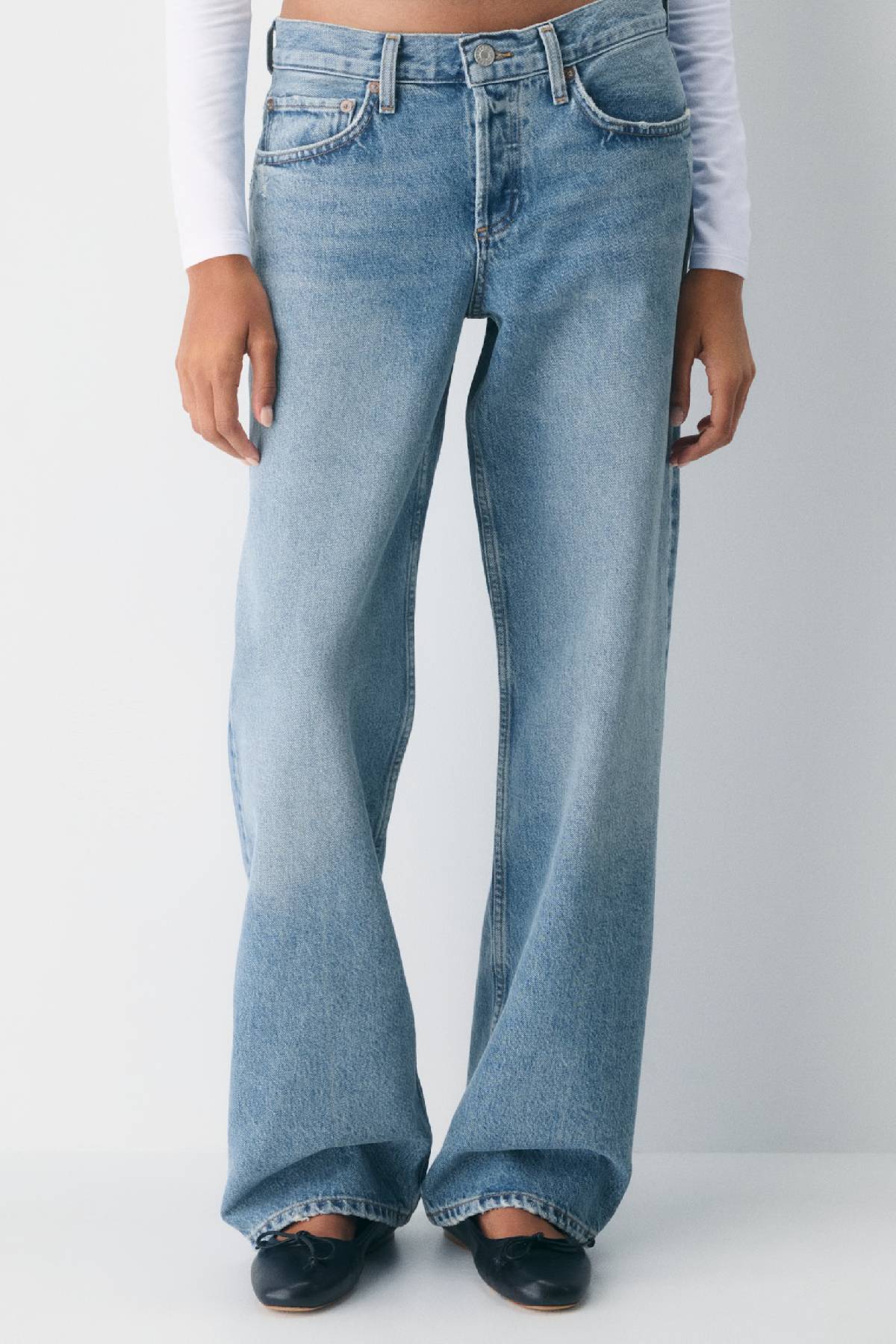 Agolde Low Rise Loose Jeans
