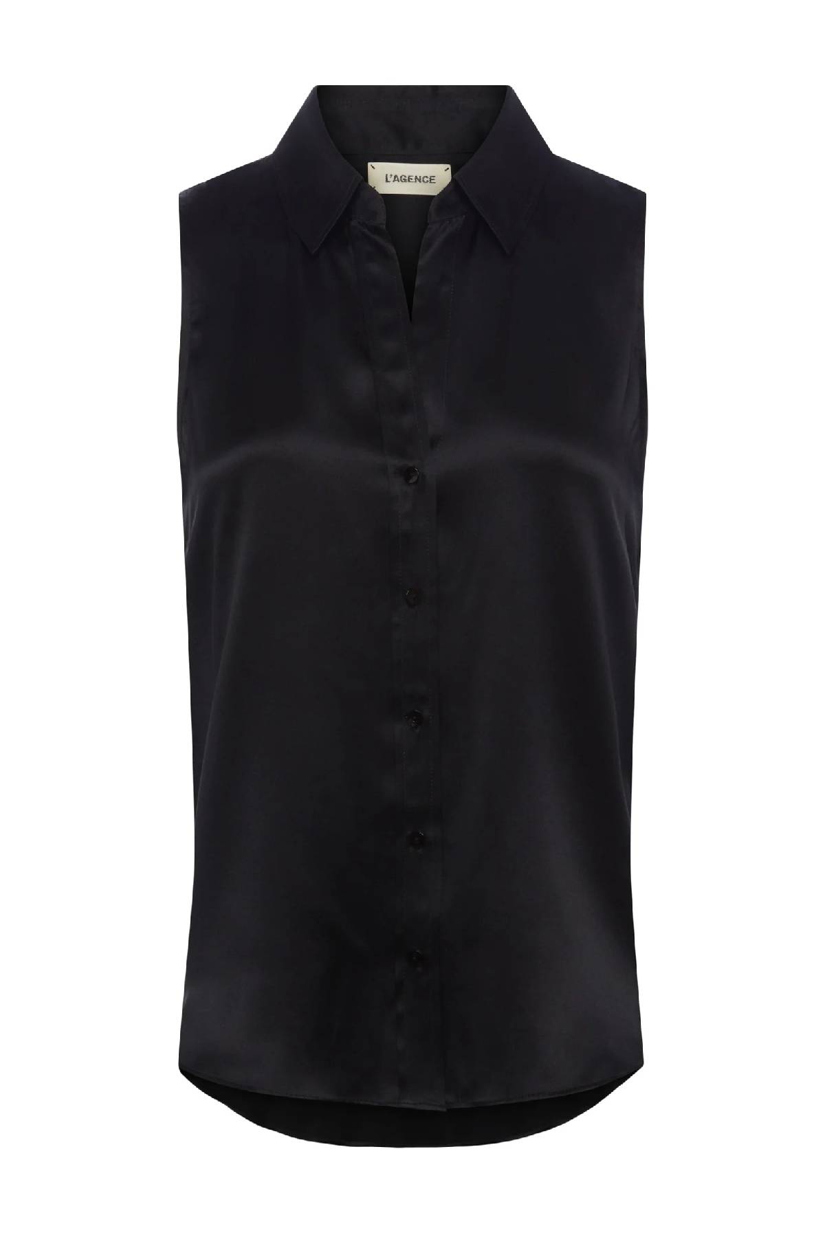 L’AGENCE Emmy Sleeveless Silk Blouse