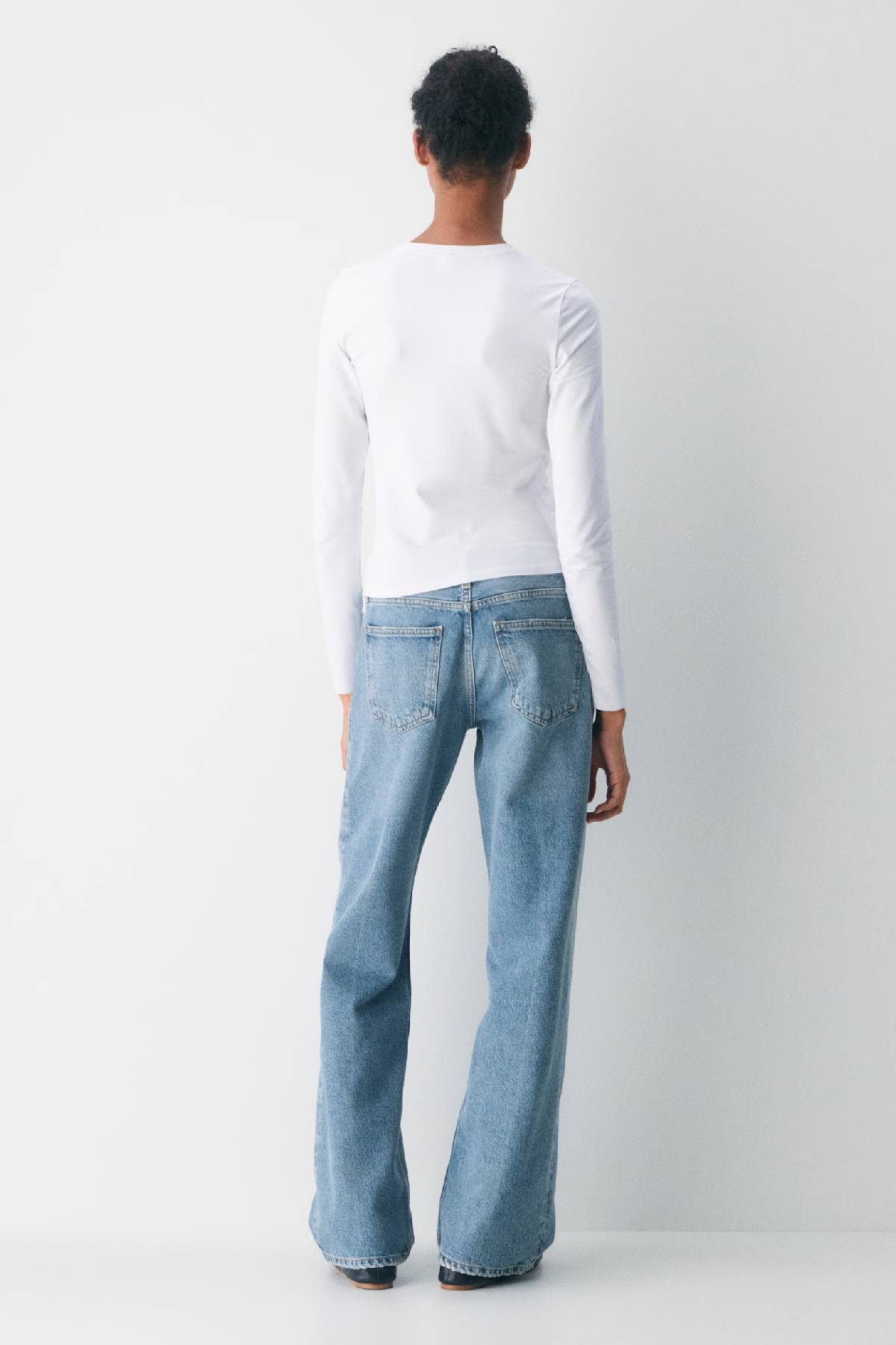 Jean ample taille basse Agolde