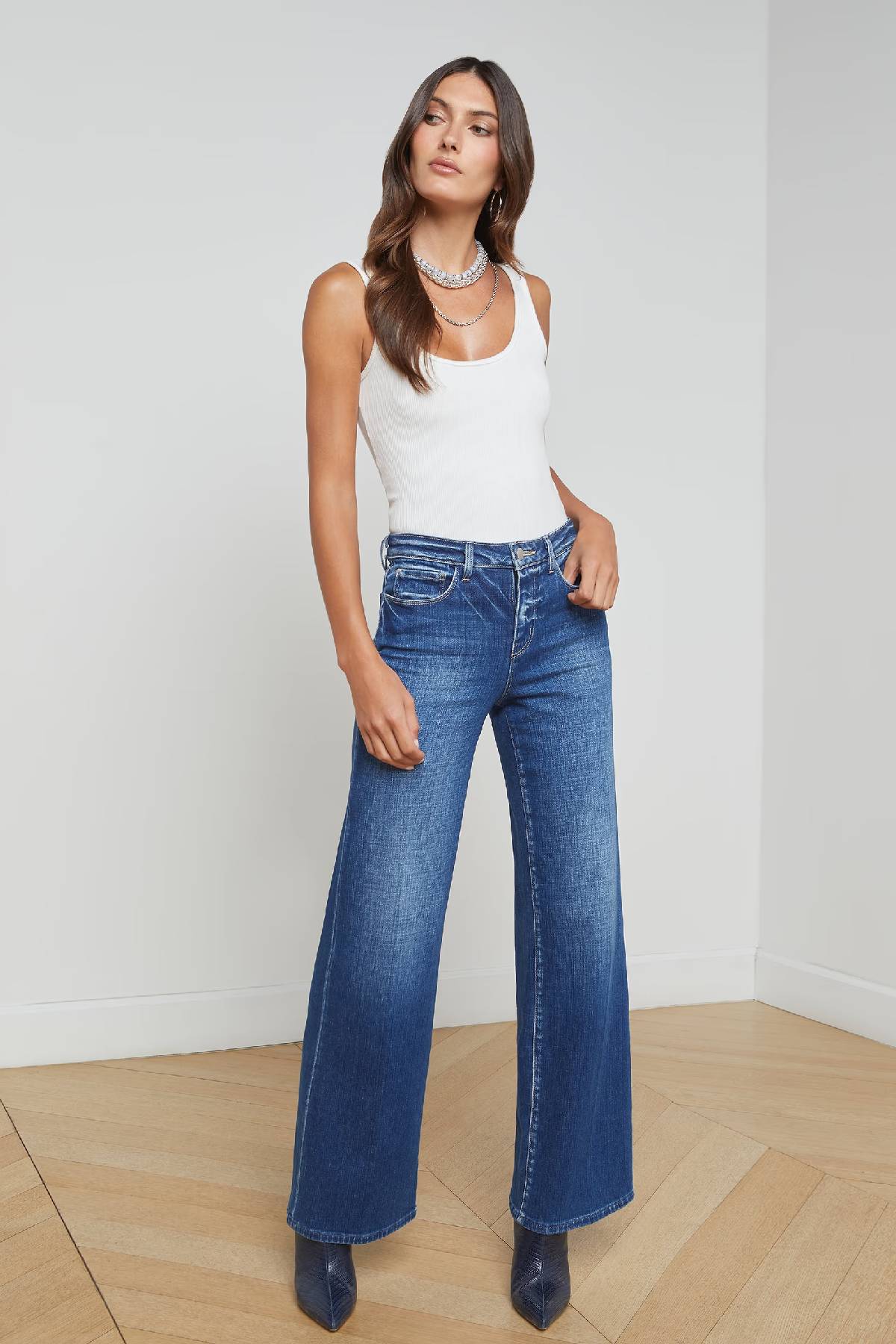 L’AGENCE Nica Scoop Neck Bodysuit