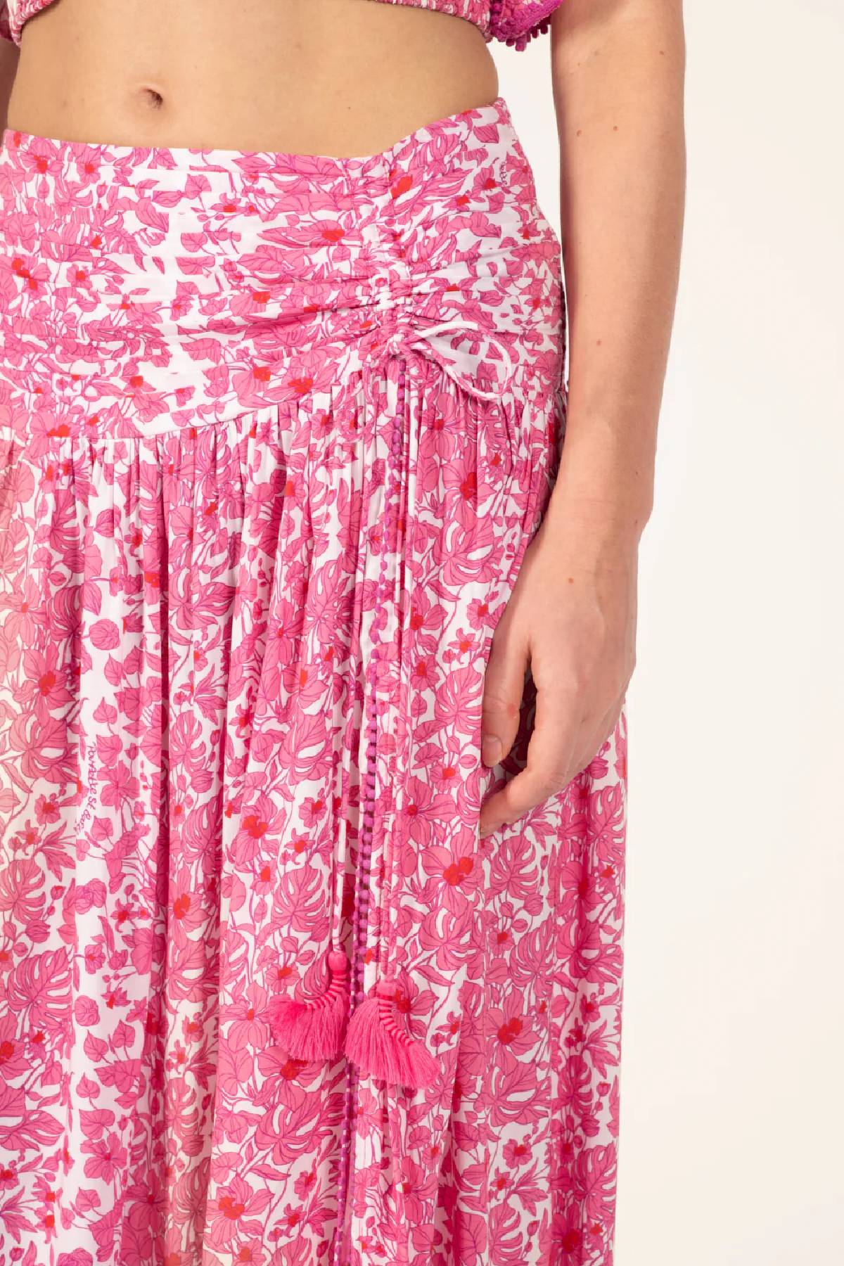 Poupette St Barth Carla Long Skirt