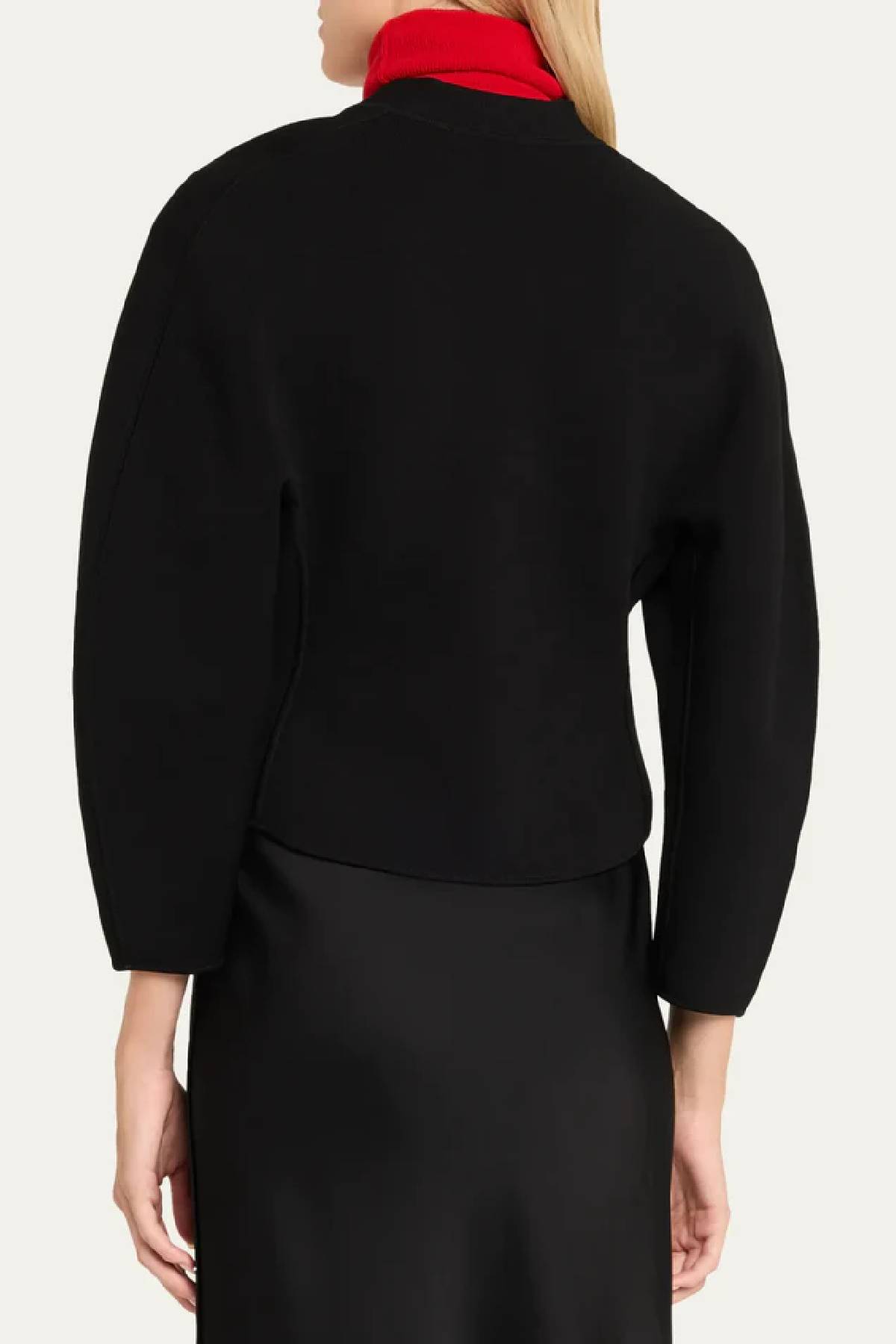 Ashlyn Henry Knit Cardigan - Black