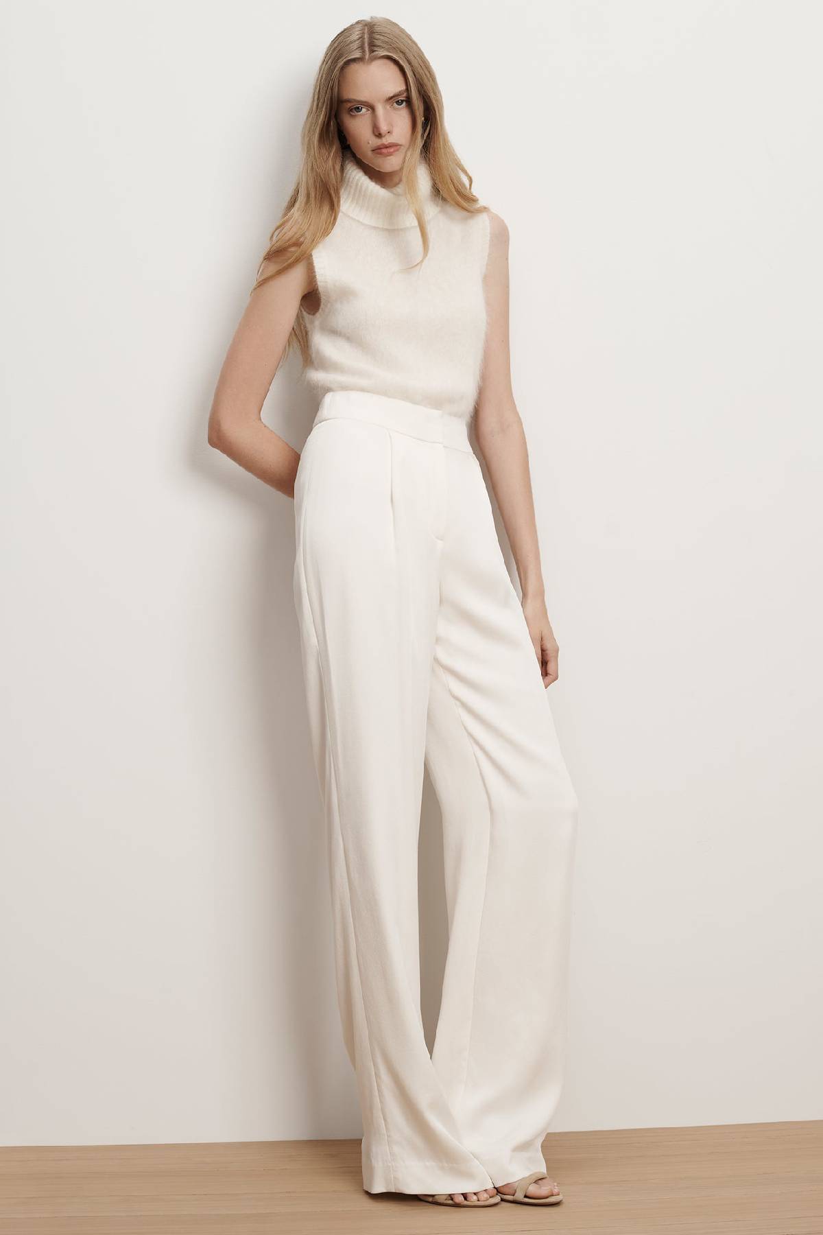 Veronica Beard Robinne Wide-Leg Pant