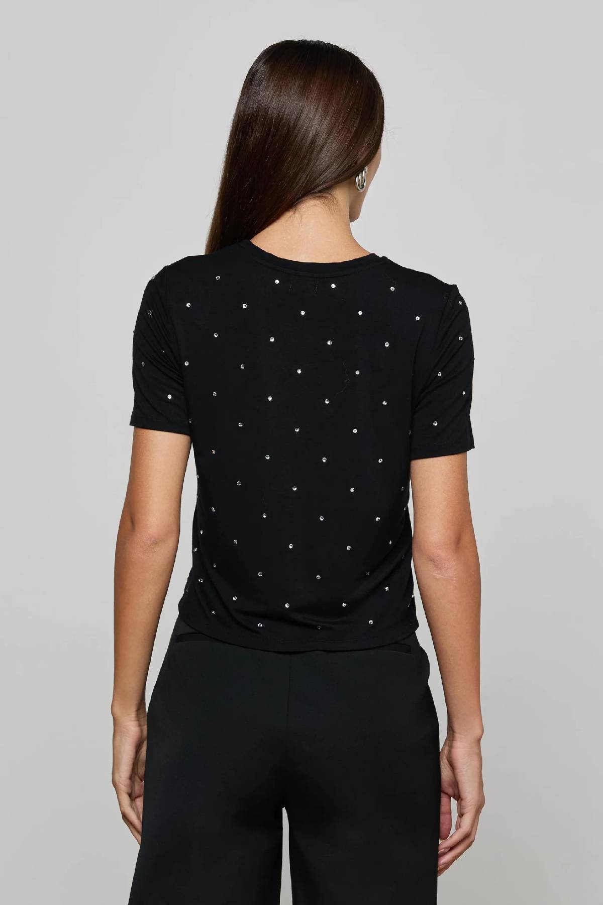 L’AGENCE Stormy Embellished Tee