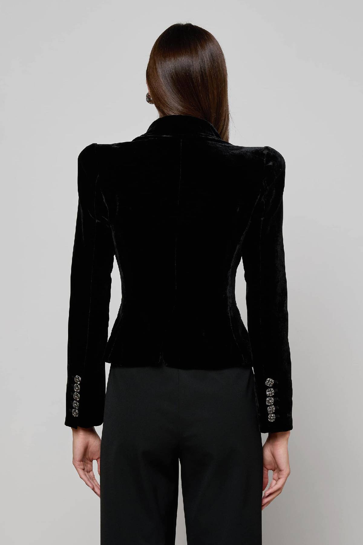 L’AGENCE Bethany Velvet Blazer