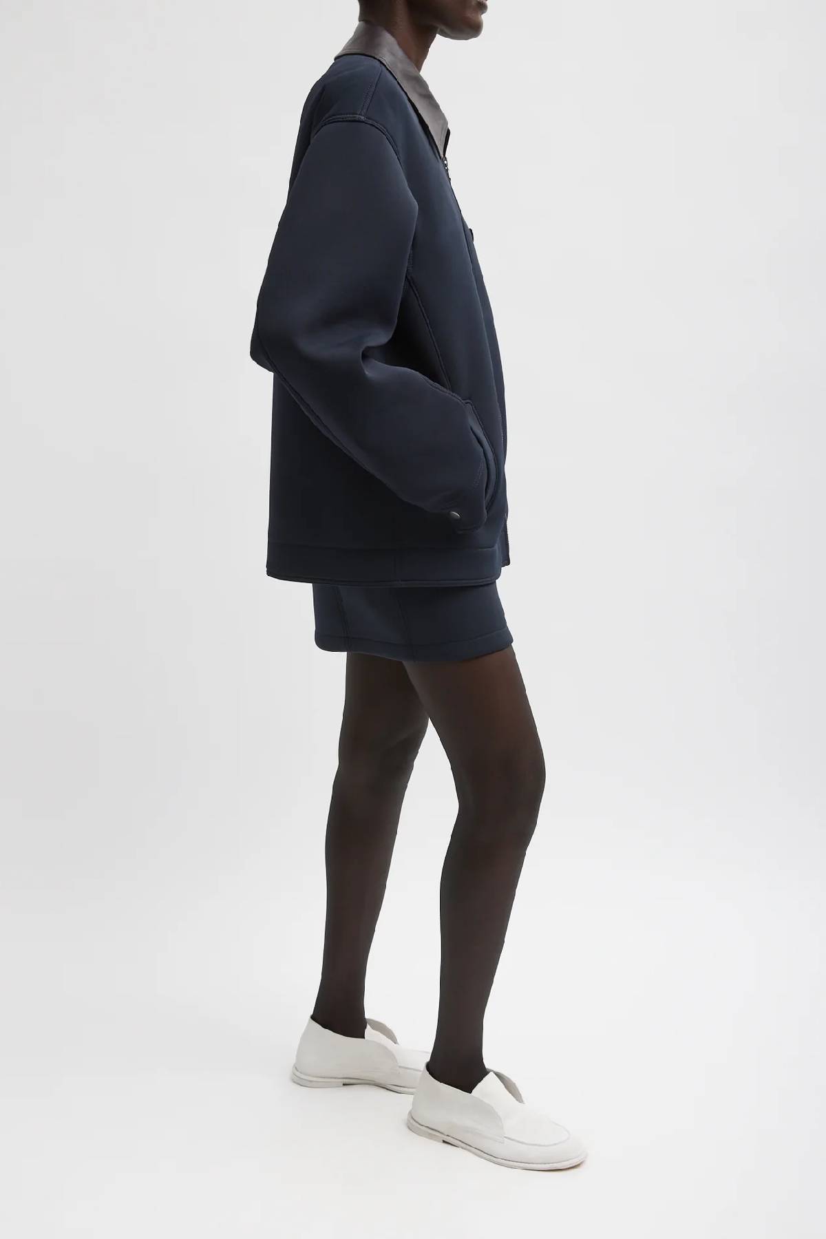 Tibi Bonded Twill Unisex Workmen Jacket