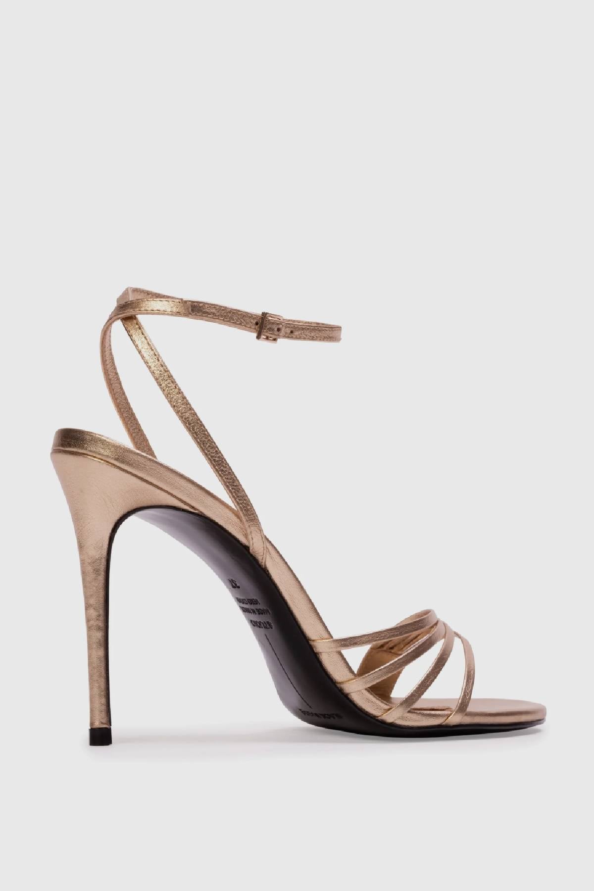 Black Suede Studio Ella 100 Sandal