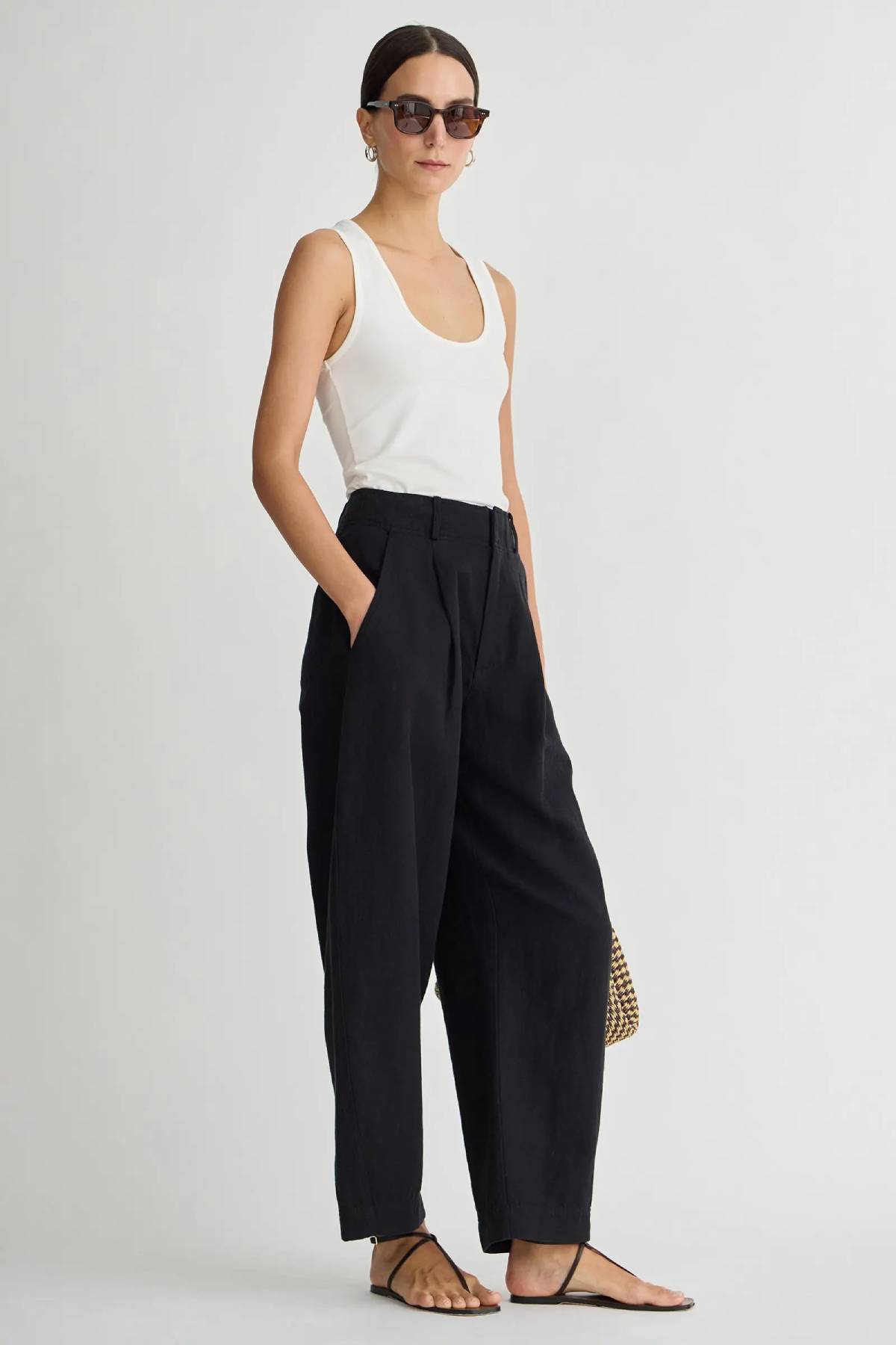Apiece Apart Bari Crop Trouser