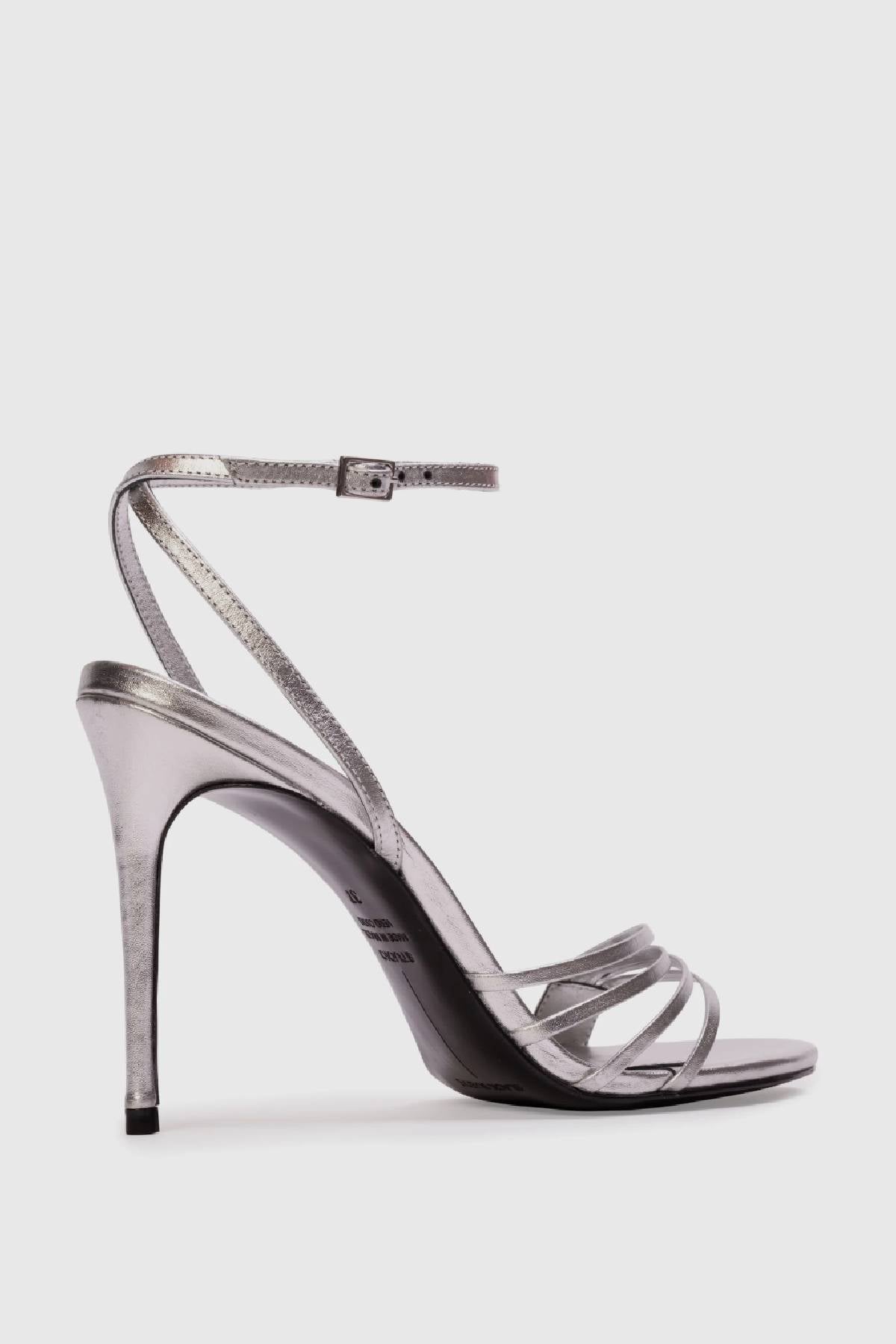 Black Suede Studio Ella 100 Sandal