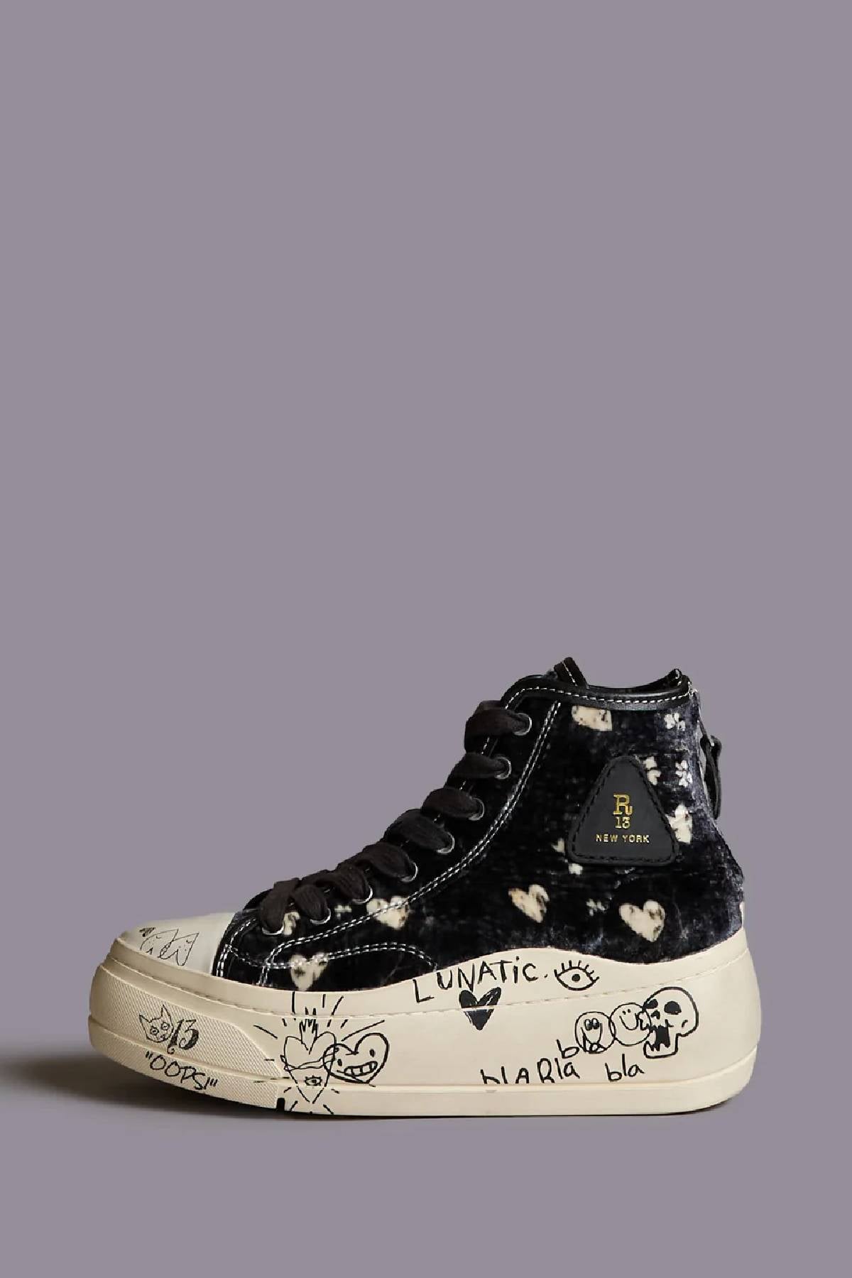 R13 High Top Sneaker