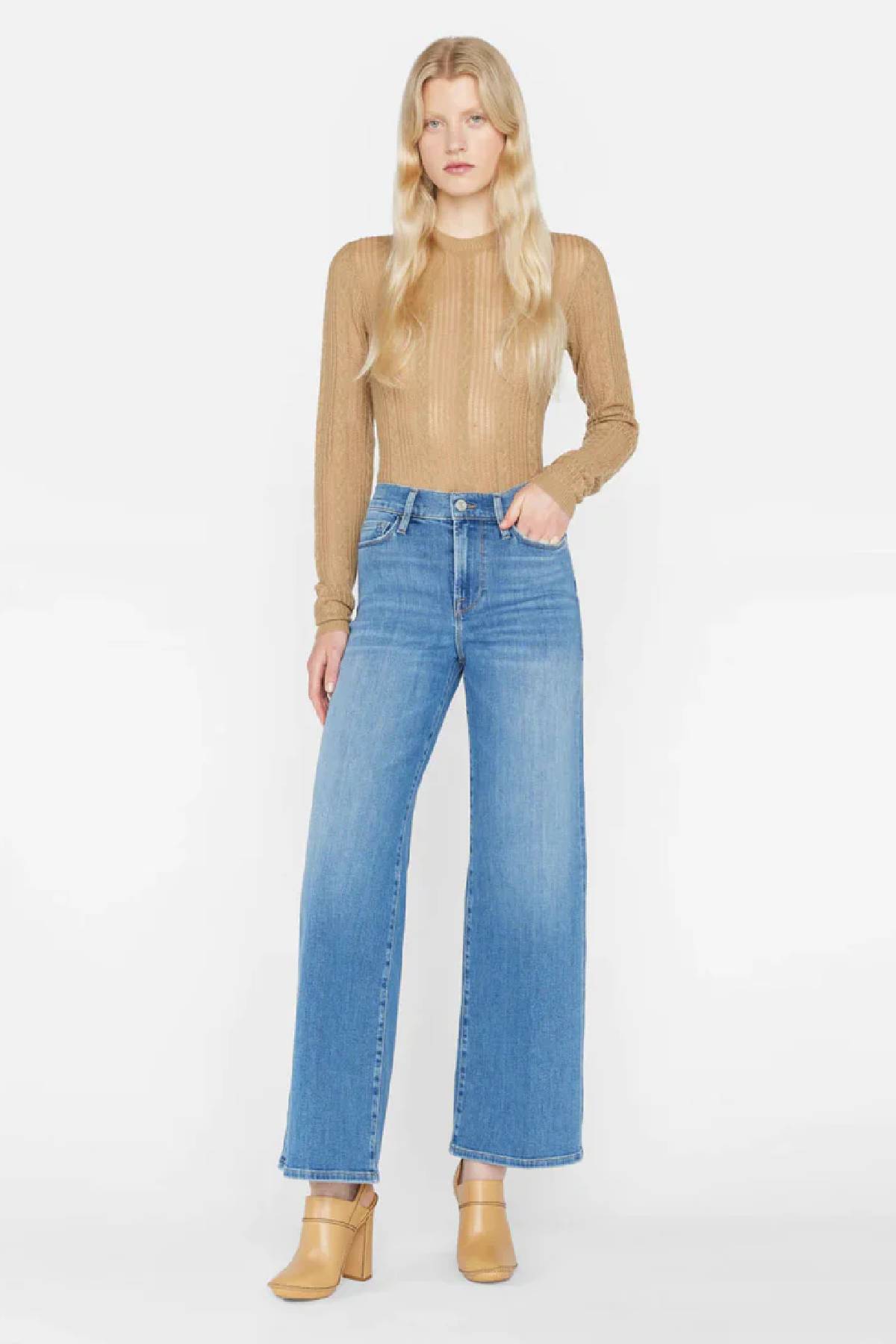 Frame Le Slim Palazzo Jeans