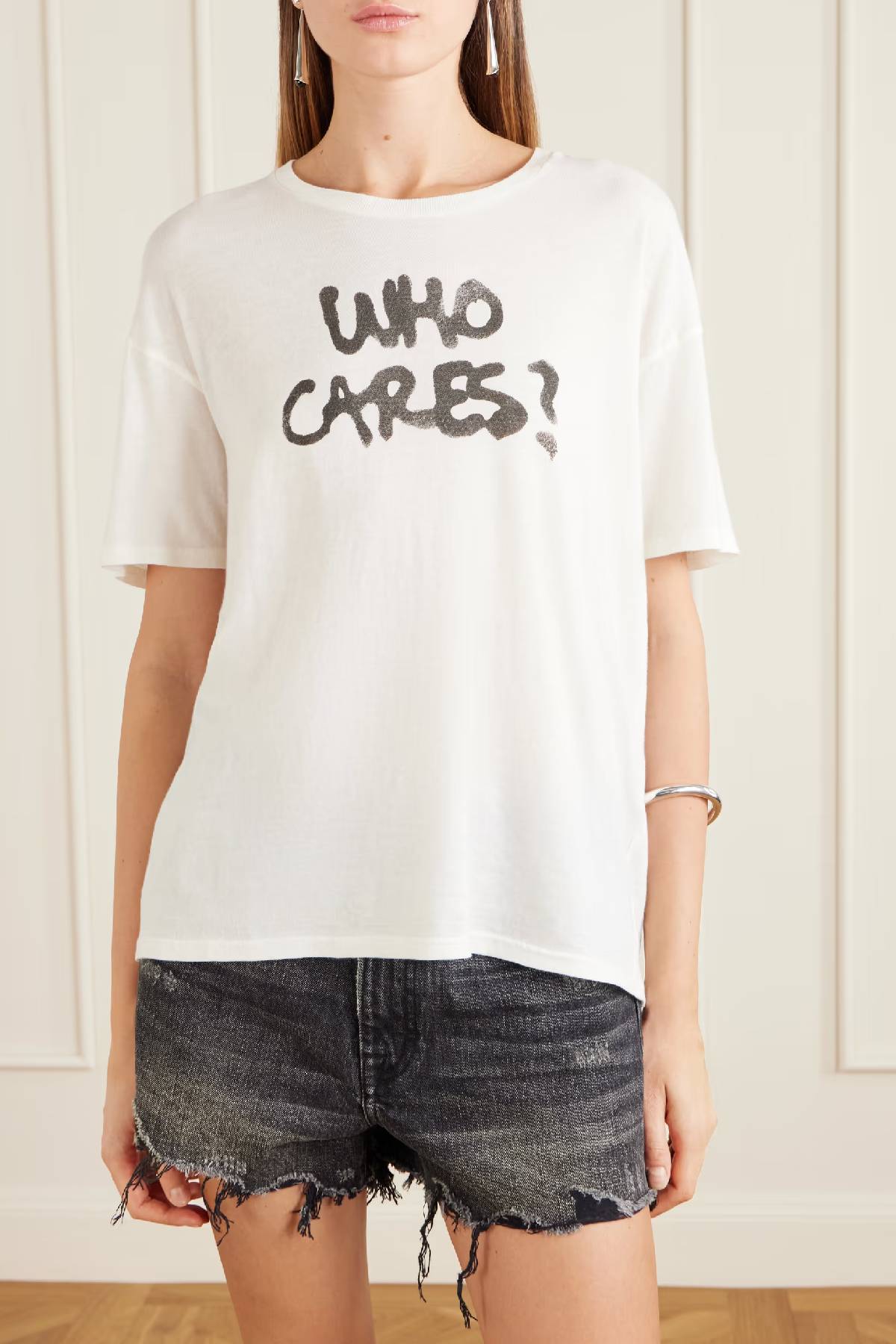 R13 Who Cares Relaxed Tee