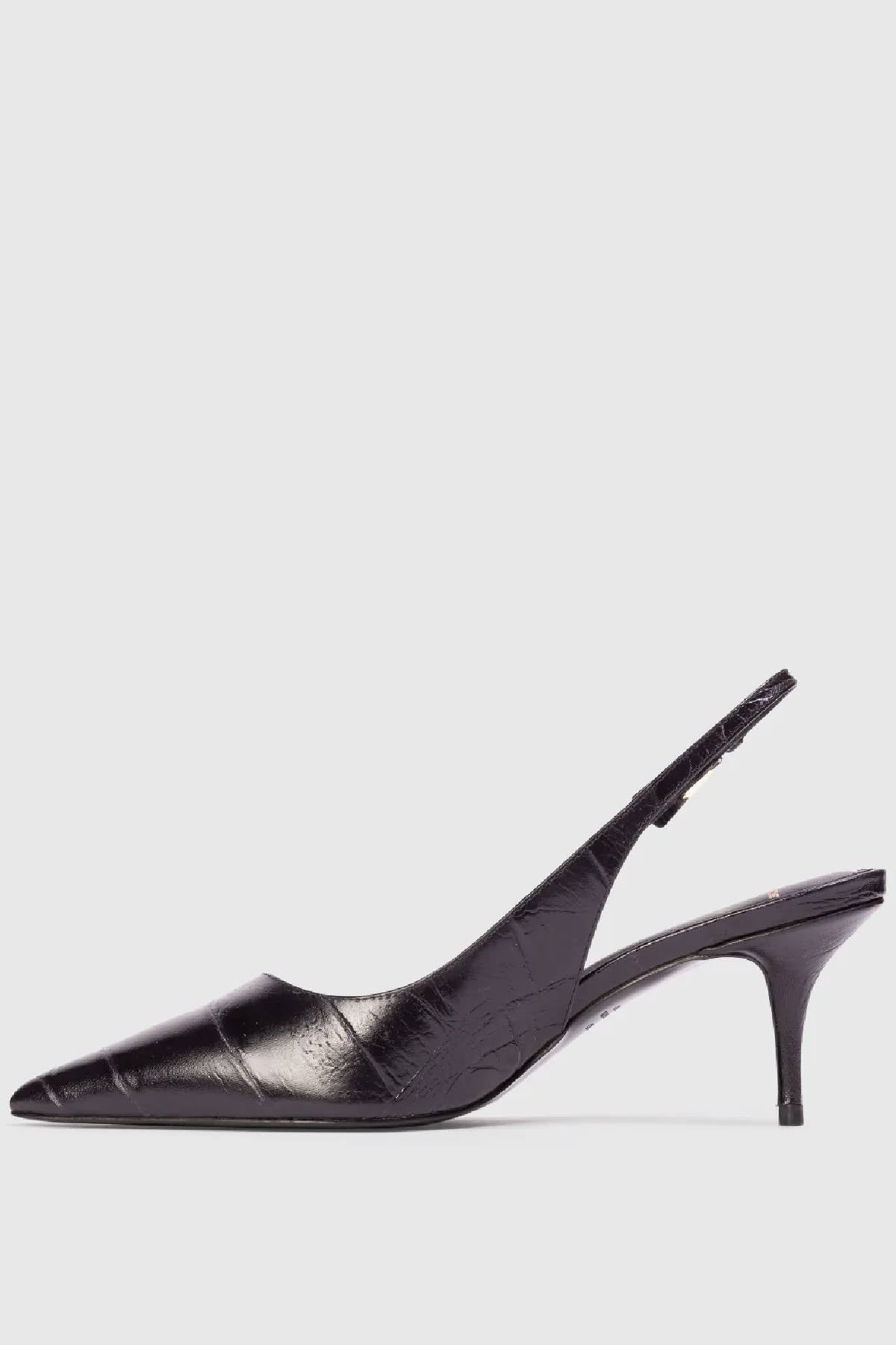 Black Suede Studio Branca 65 Pump