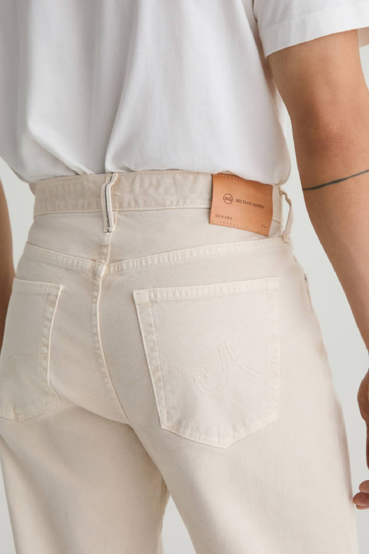 Jean droit vintage Felix pour homme d'AG Jeans