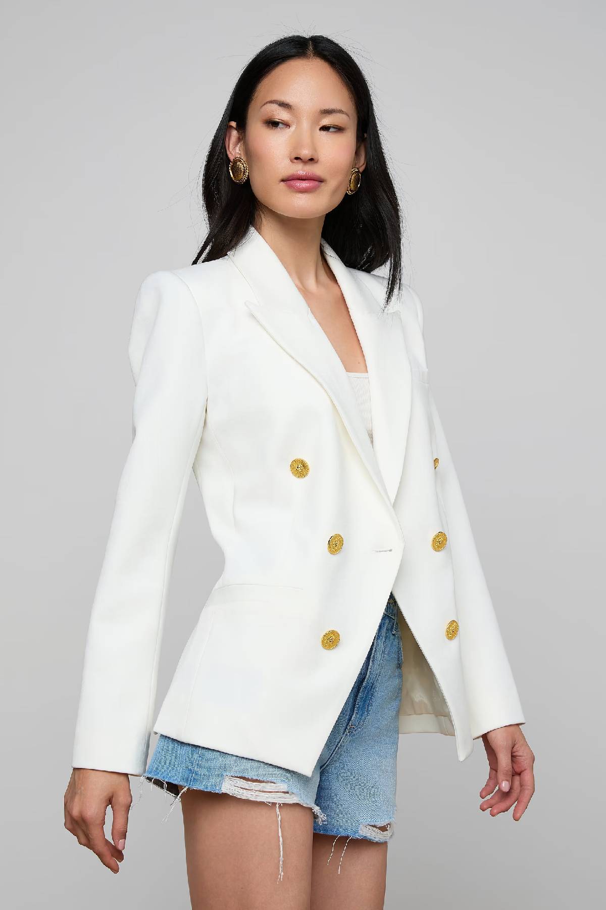 L’AGENCE Kyomi Double Breasted Blazer