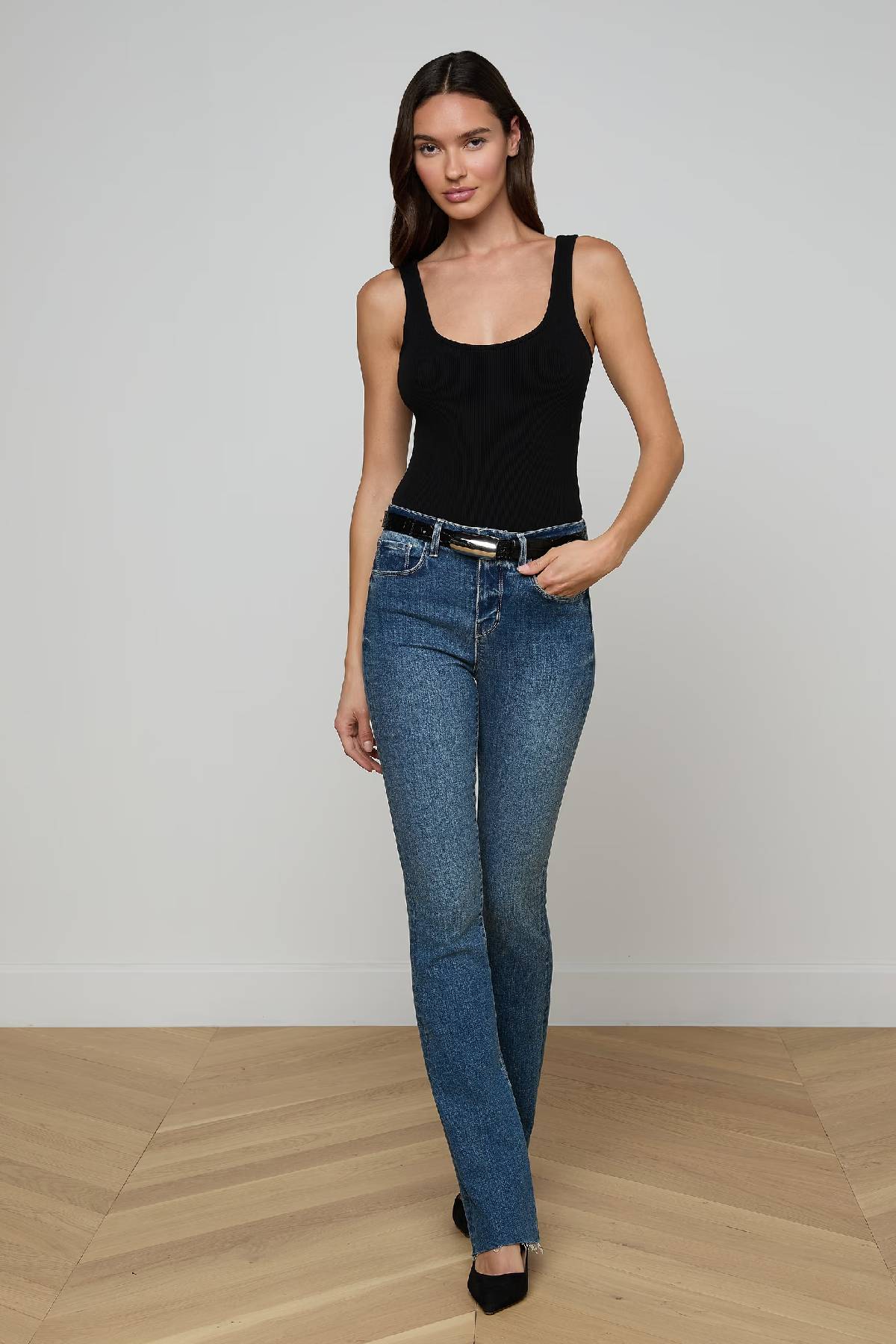 L’AGENCE Ruth Straight Leg Jean