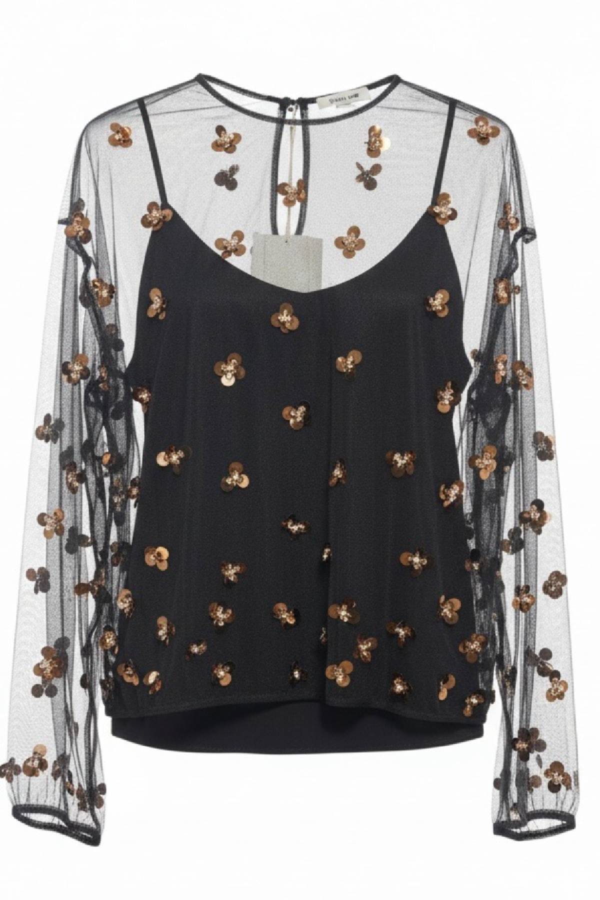 Forte Forte "Petites Etoiles" Embroidery Roundneck Shirt