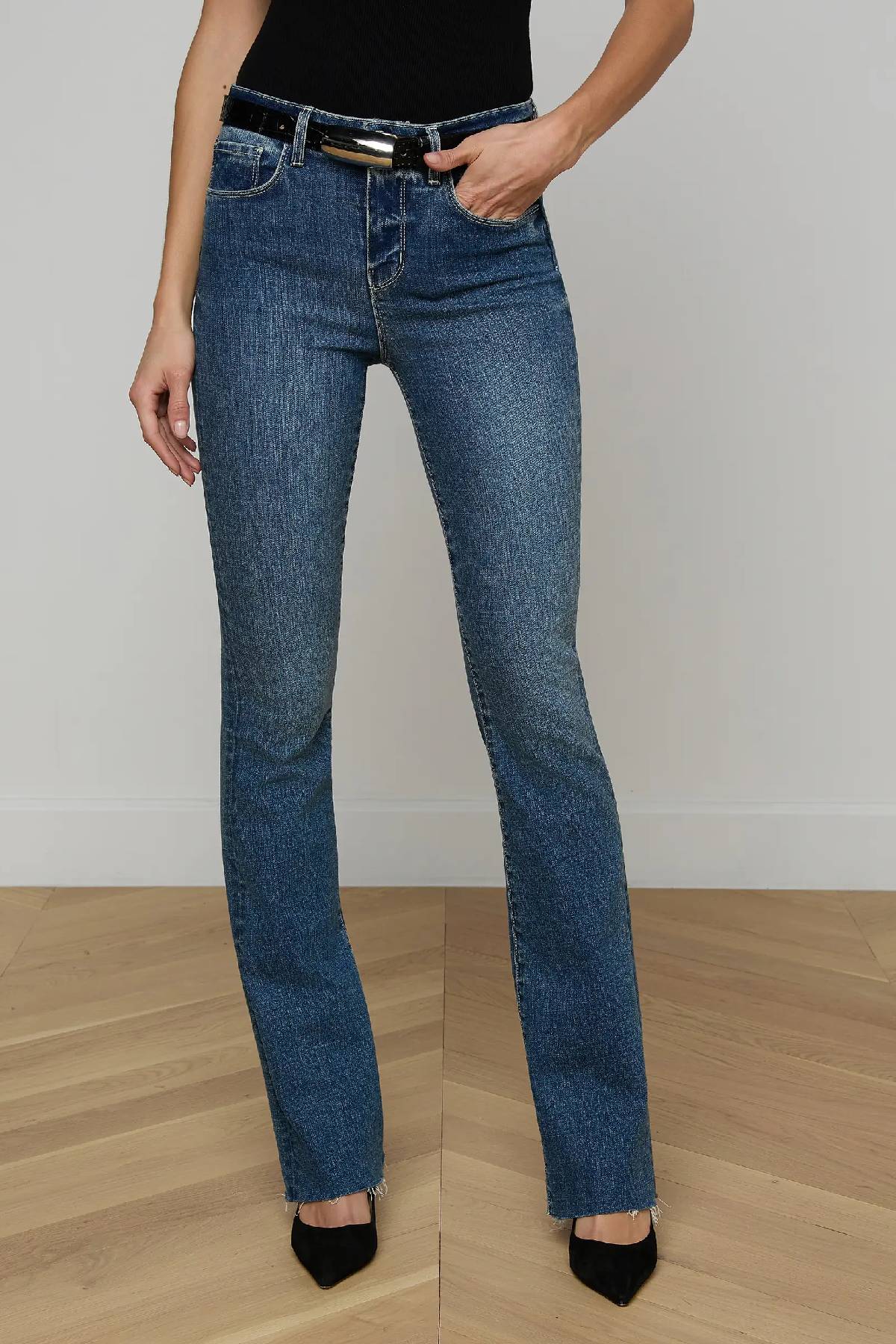 L’AGENCE Ruth Straight Leg Jean