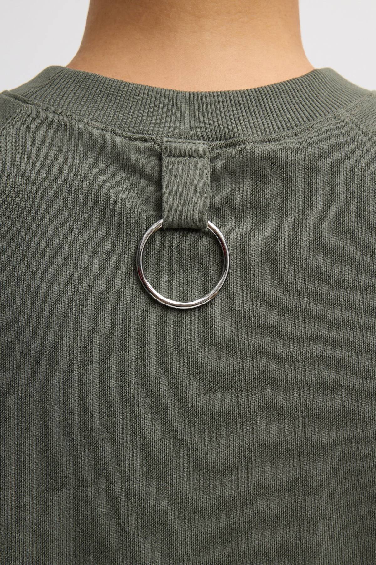 Tibi Light Weight Sweashirting Sleeveless Easy Top